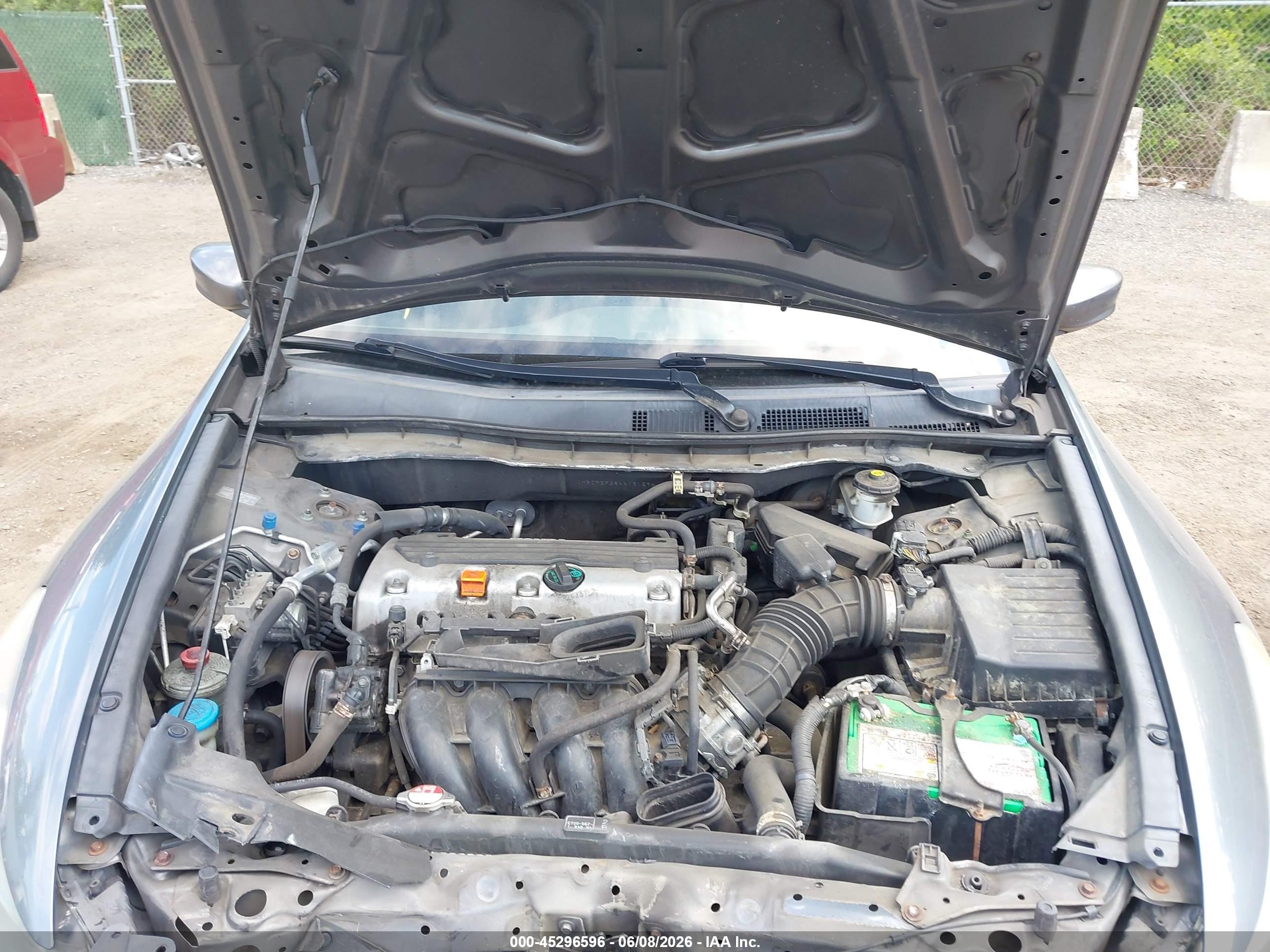 2010 Honda Accord 2.4 Lx Gray vin: 1HGCP2F38AA161294