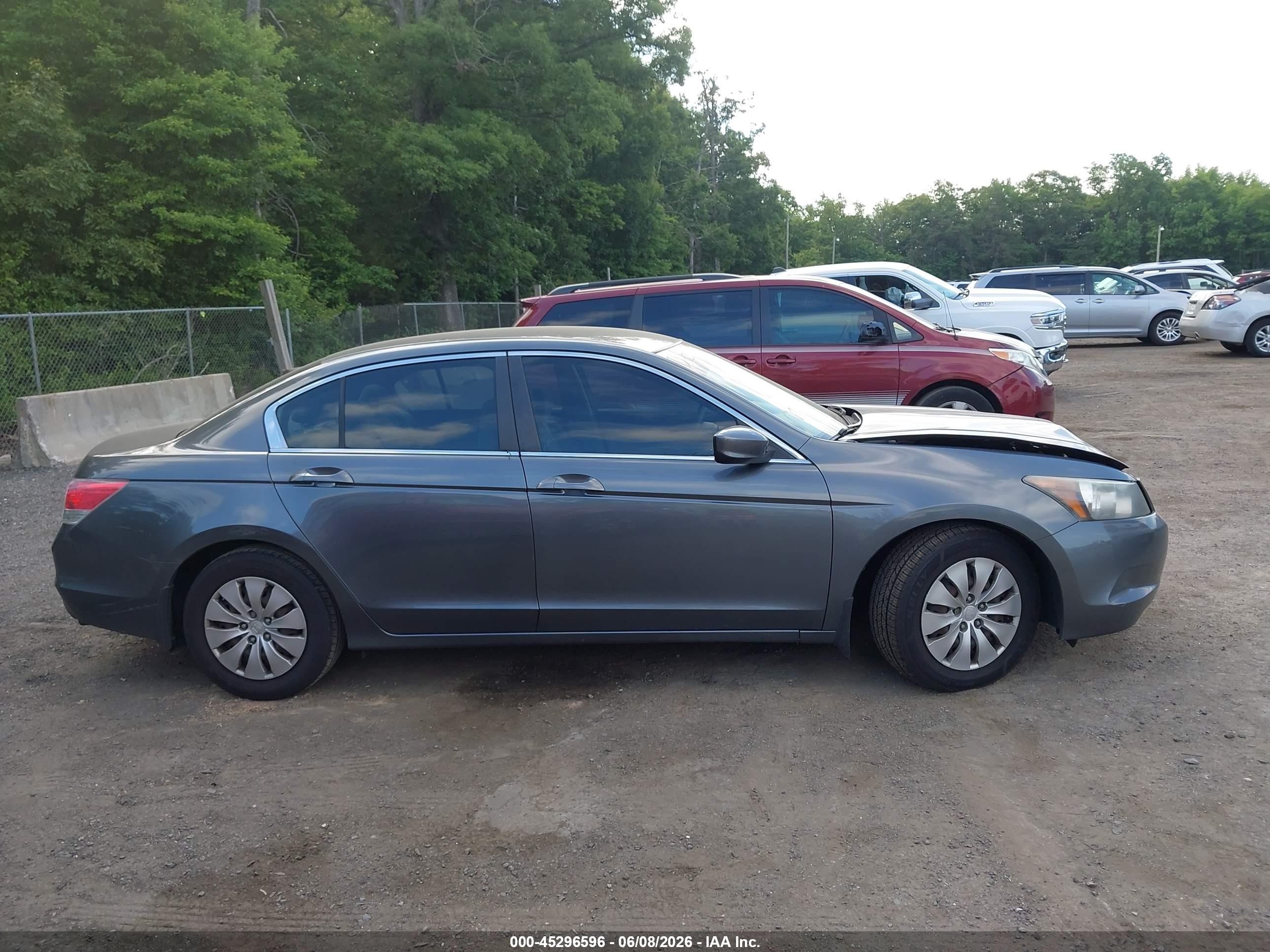 2010 Honda Accord 2.4 Lx Gray vin: 1HGCP2F38AA161294
