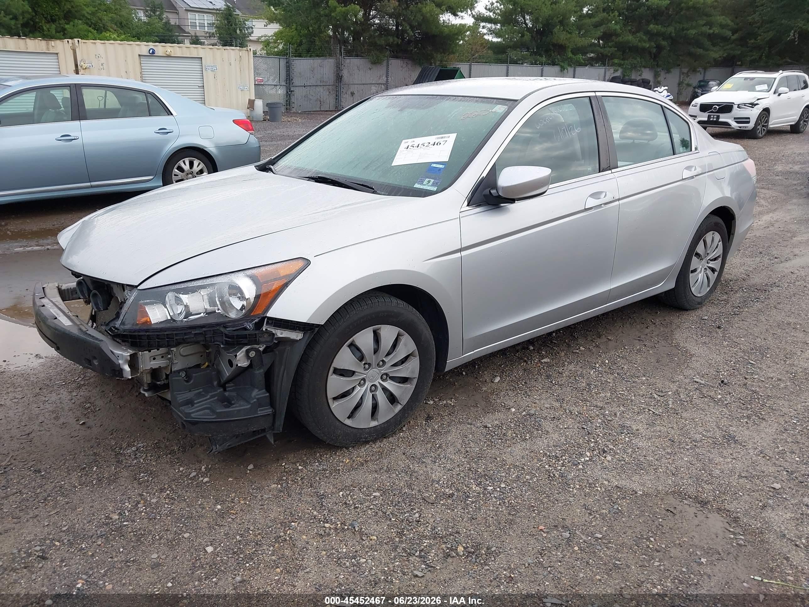 2010 Honda Accord 2.4 Lx Серебряный vin: 1HGCP2F38AA171405