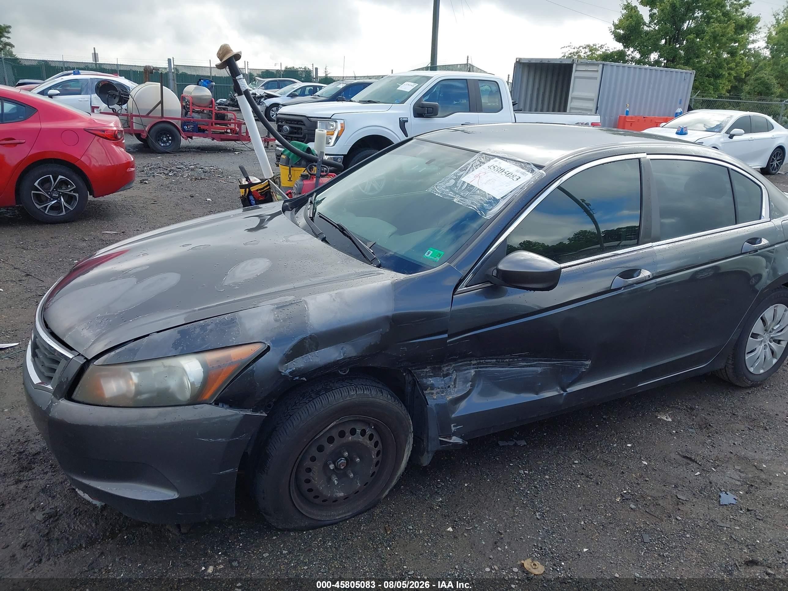 2010 Honda Accord 2.4 Lx Gray vin: 1HGCP2F38AA171873
