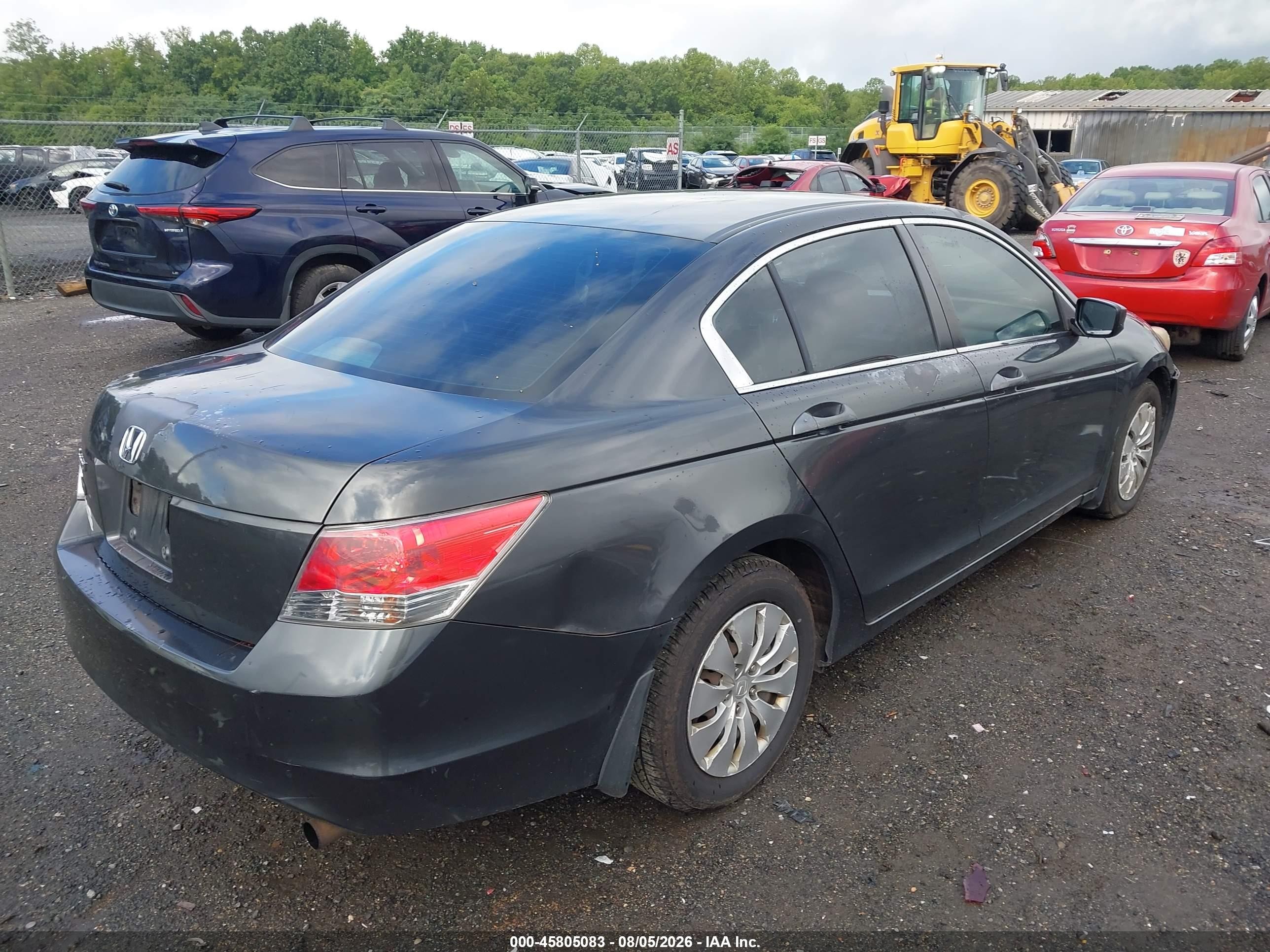 2010 Honda Accord 2.4 Lx Gray vin: 1HGCP2F38AA171873