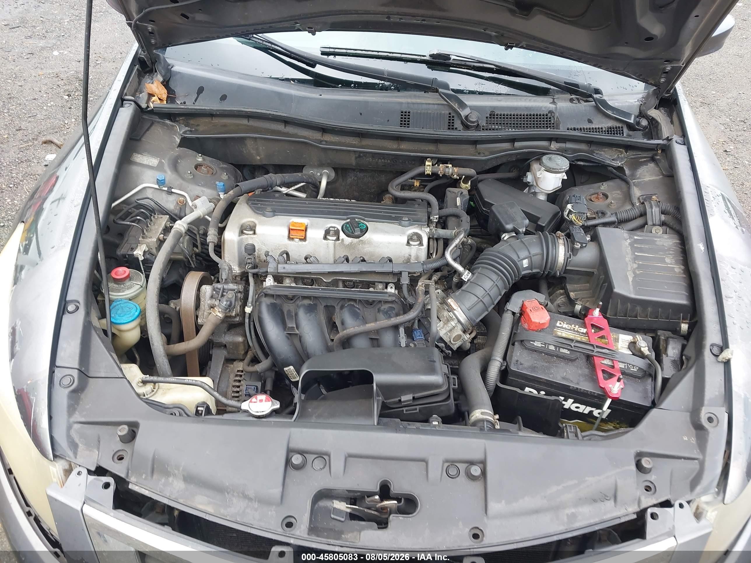 2010 Honda Accord 2.4 Lx Gray vin: 1HGCP2F38AA171873