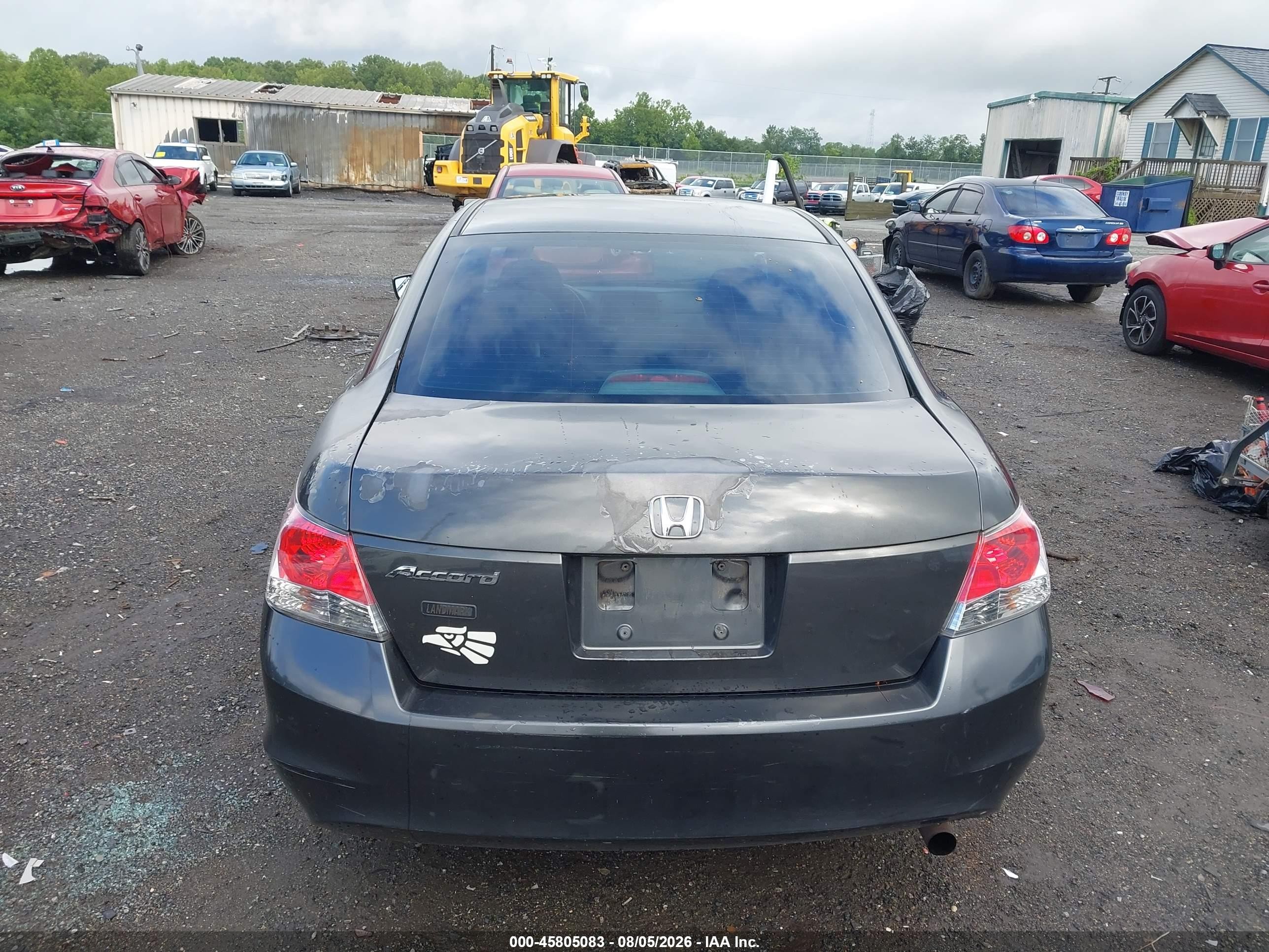 2010 Honda Accord 2.4 Lx Gray vin: 1HGCP2F38AA171873