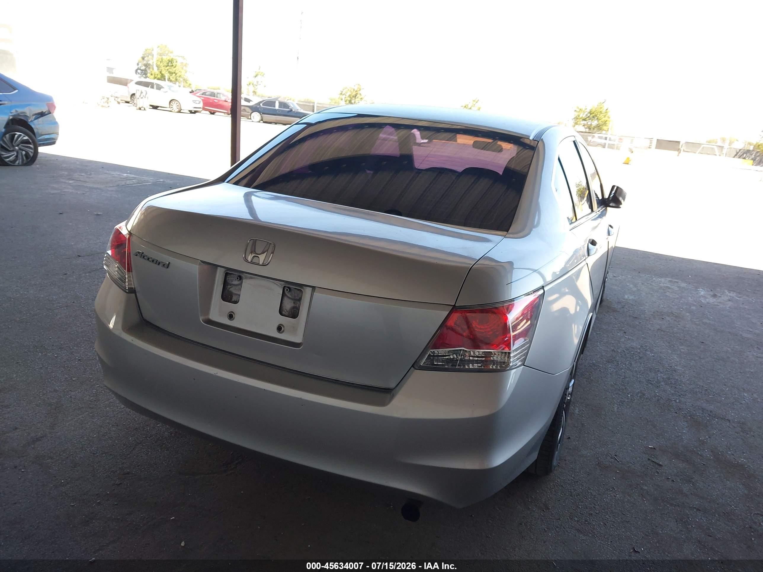 2010 Honda Accord 2.4 Lx Silver vin: 1HGCP2F38AA184977