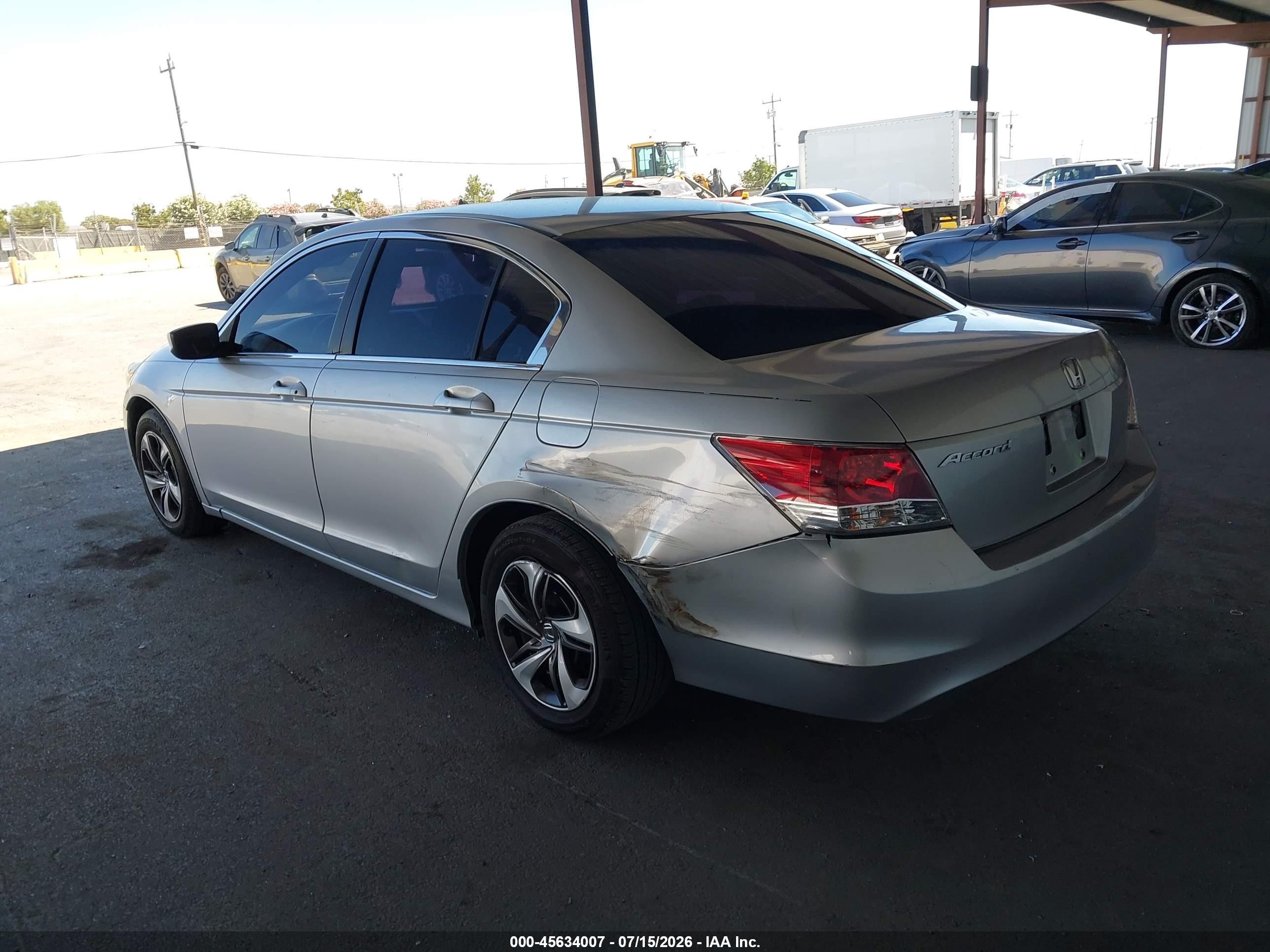 2010 Honda Accord 2.4 Lx Silver vin: 1HGCP2F38AA184977
