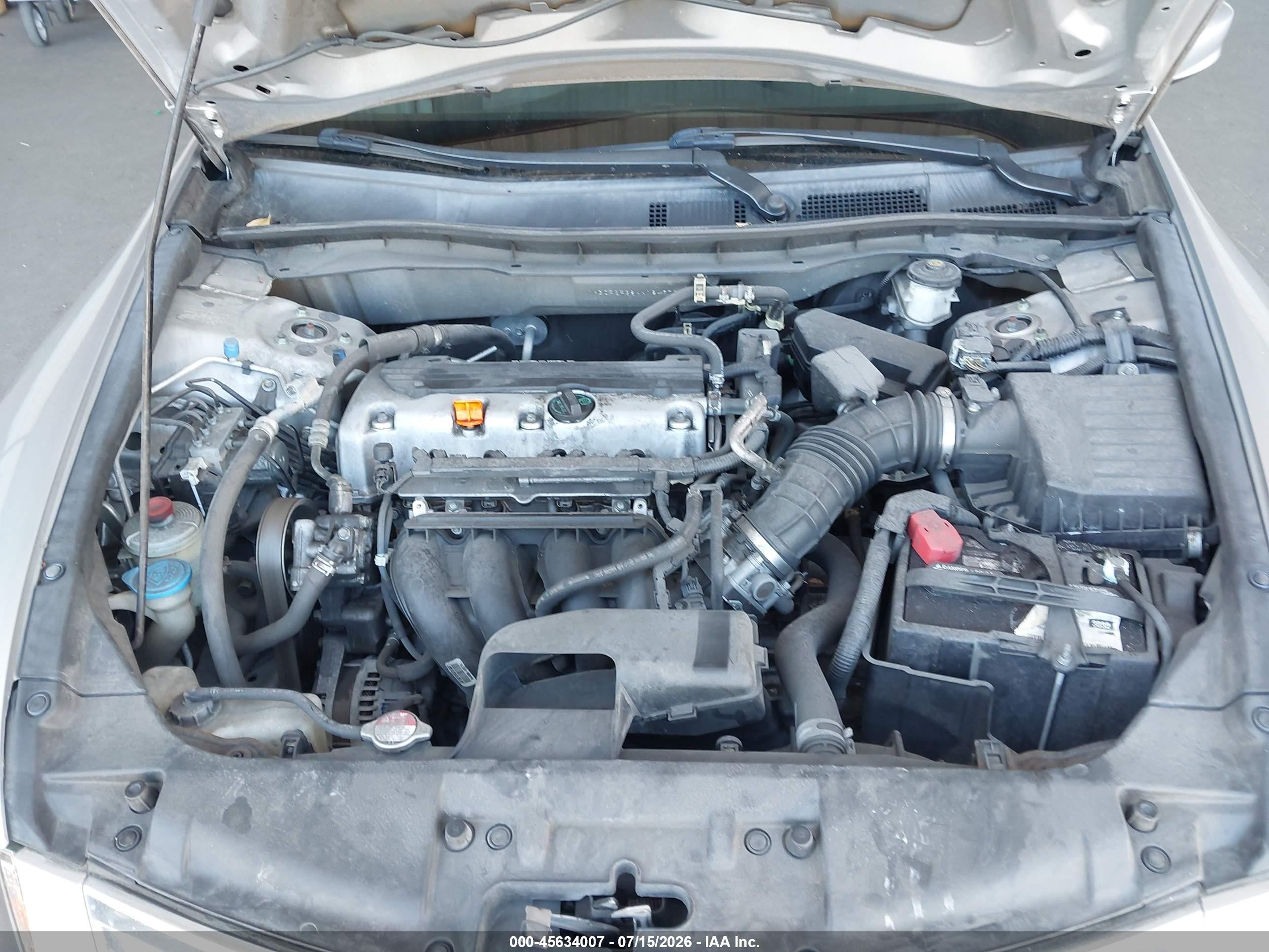 2010 Honda Accord 2.4 Lx Silver vin: 1HGCP2F38AA184977