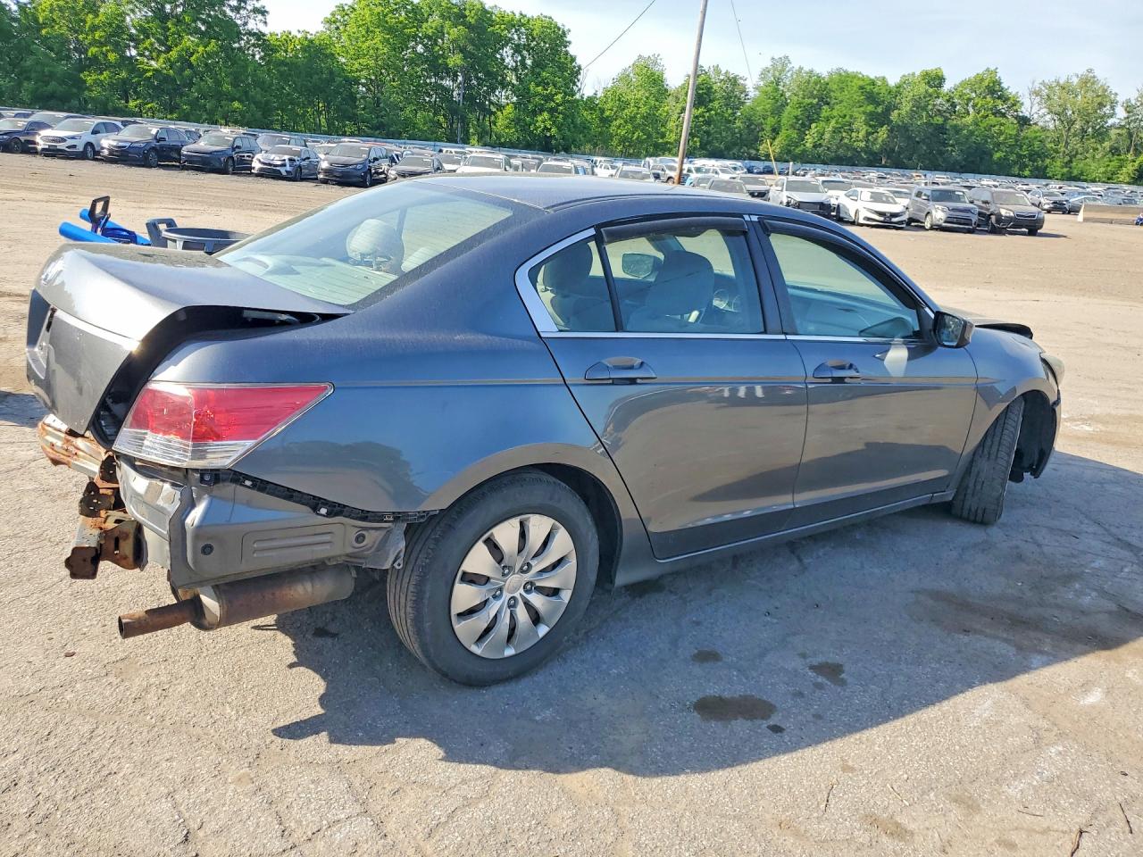 2010 Honda Accord Lx Gray vin: 1HGCP2F38AA187233