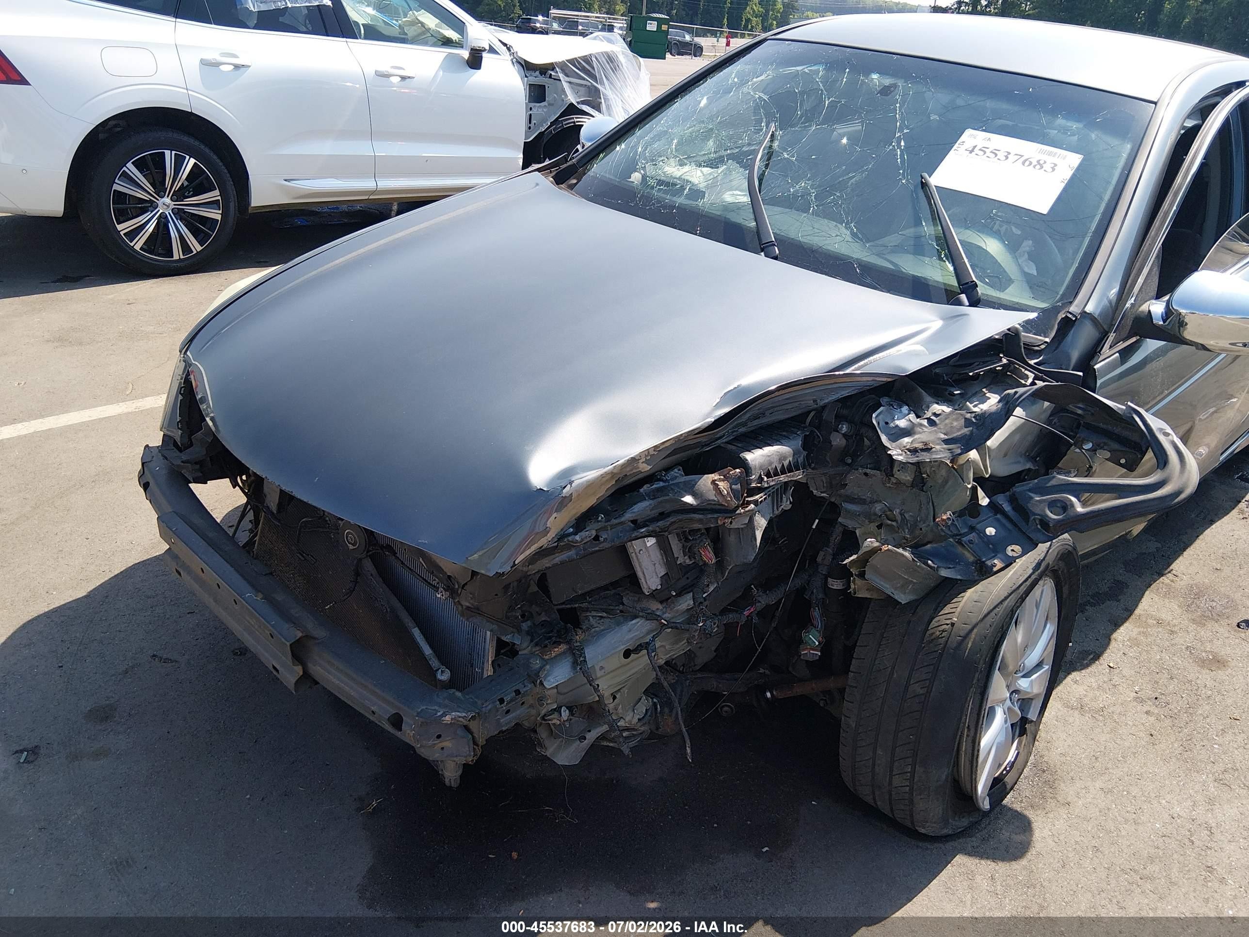 2011 Honda Accord 2.4 Lx Gray vin: 1HGCP2F38BA030609