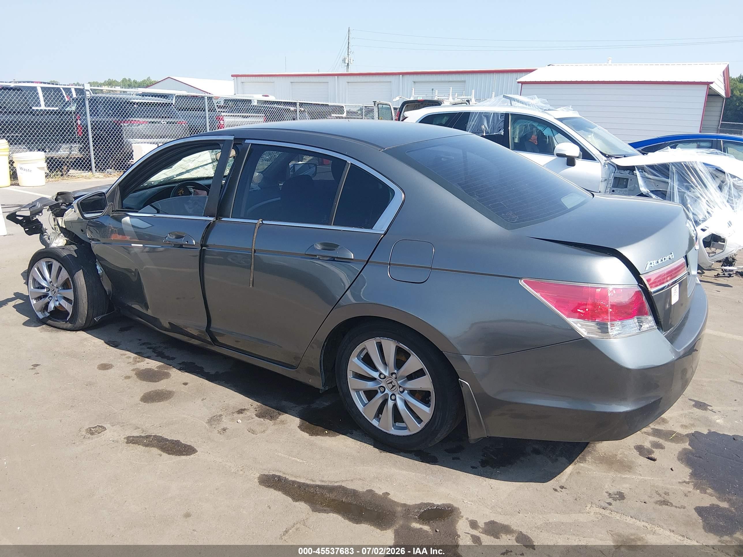 2011 Honda Accord 2.4 Lx Gray vin: 1HGCP2F38BA030609
