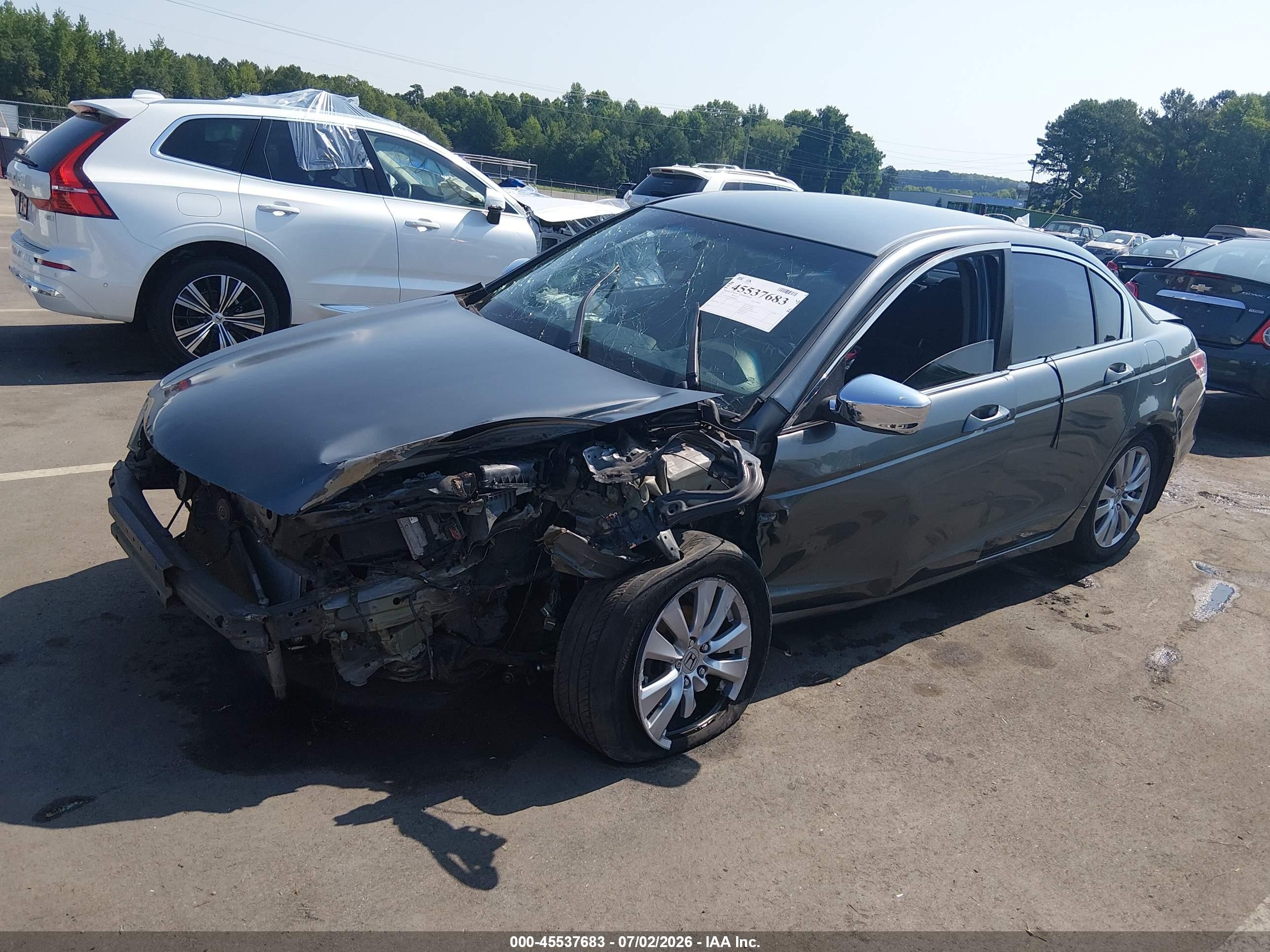 2011 Honda Accord 2.4 Lx Gray vin: 1HGCP2F38BA030609