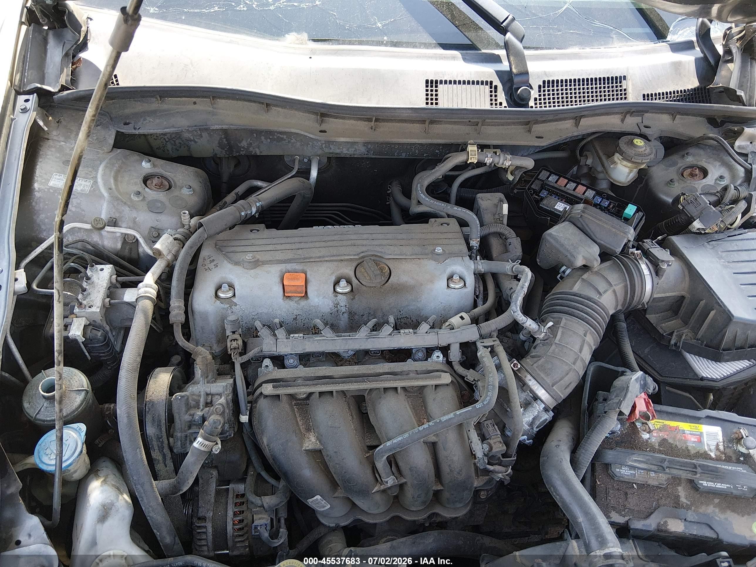 2011 Honda Accord 2.4 Lx Gray vin: 1HGCP2F38BA030609