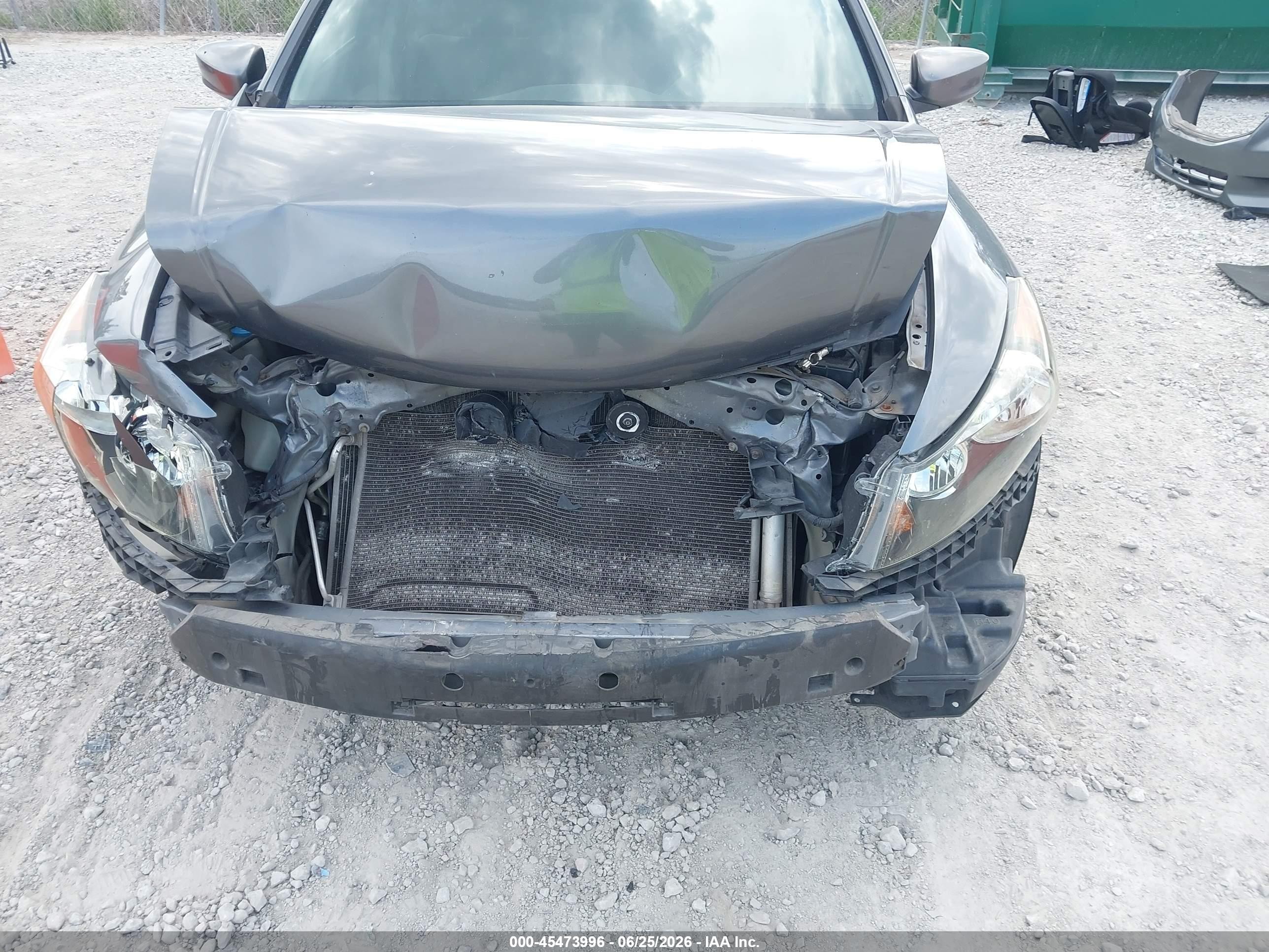 2011 Honda Accord 2.4 Lx Gray vin: 1HGCP2F38BA041383