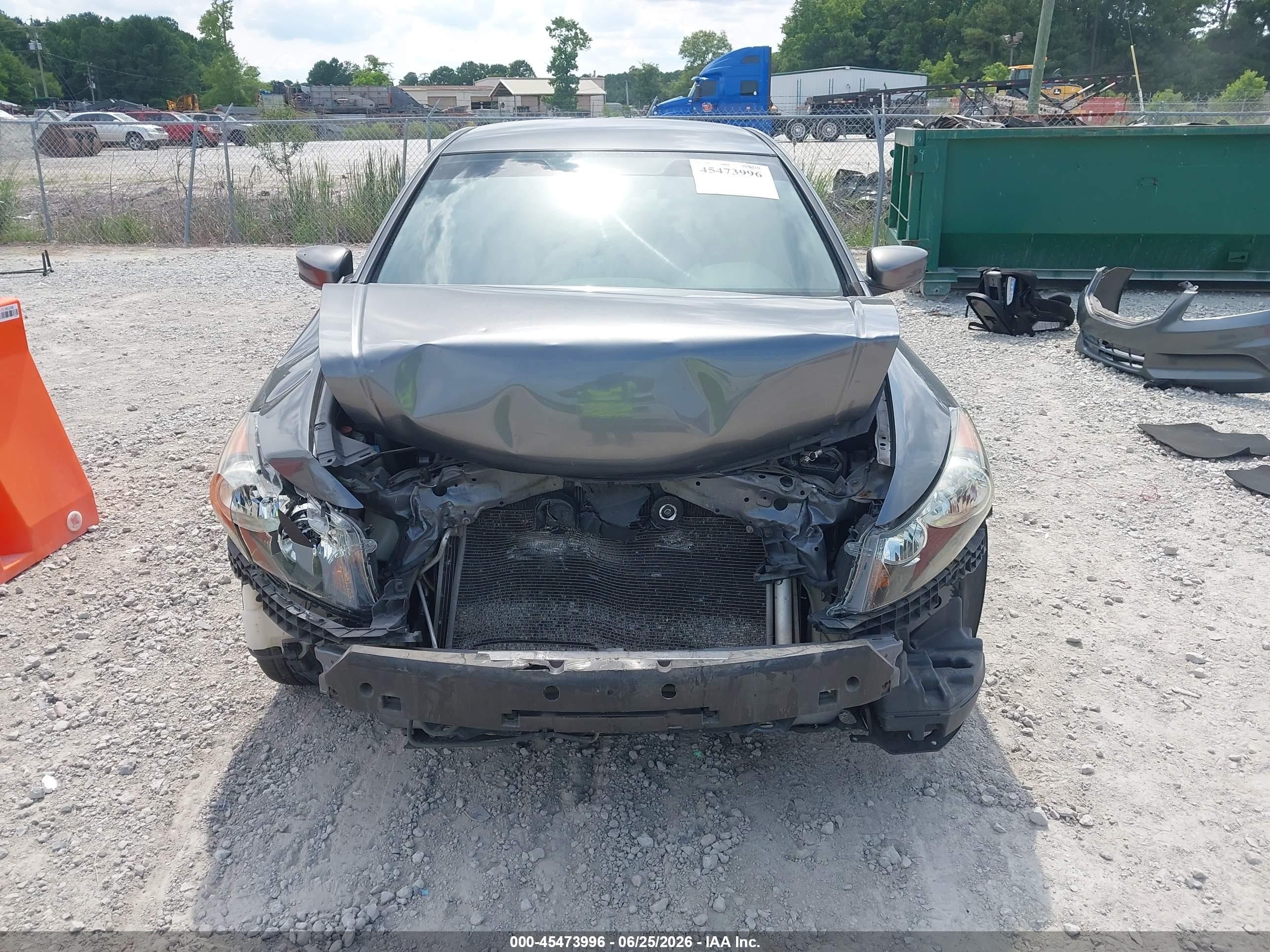 2011 Honda Accord 2.4 Lx Gray vin: 1HGCP2F38BA041383