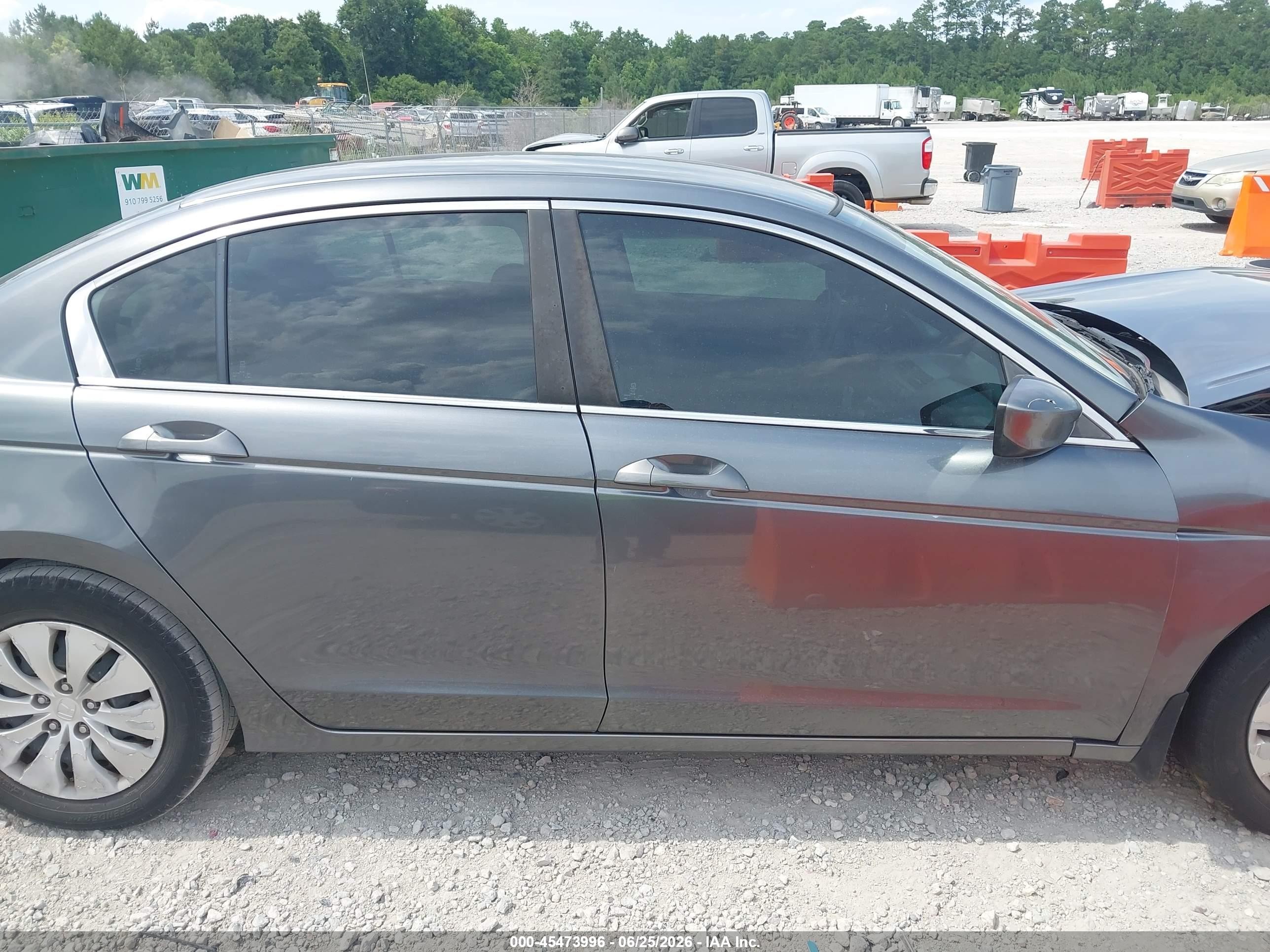 2011 Honda Accord 2.4 Lx Gray vin: 1HGCP2F38BA041383