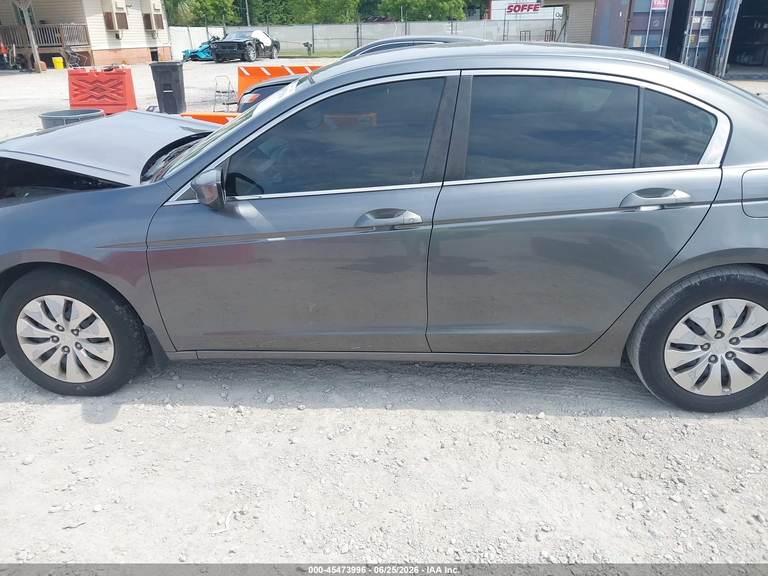 2011 Honda Accord 2.4 Lx Gray vin: 1HGCP2F38BA041383