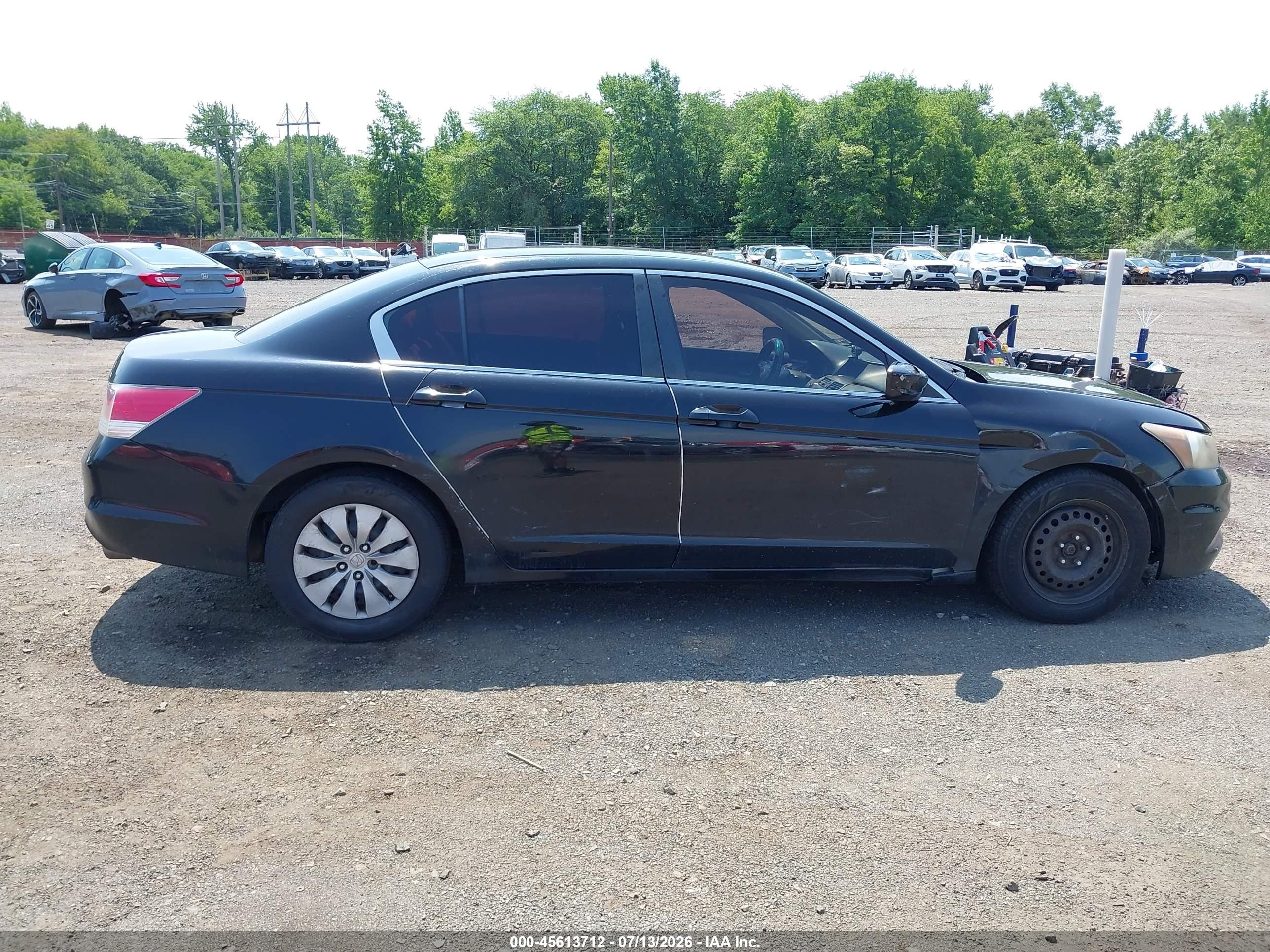 2011 Honda Accord 2.4 Lx Black vin: 1HGCP2F38BA047362