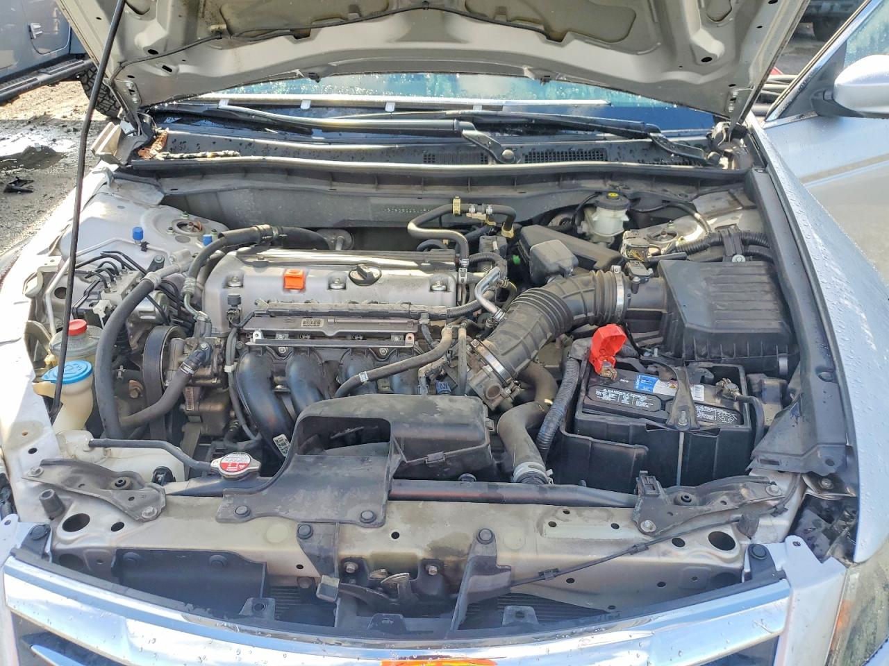 2011 Honda Accord Lx Silver vin: 1HGCP2F38BA071158