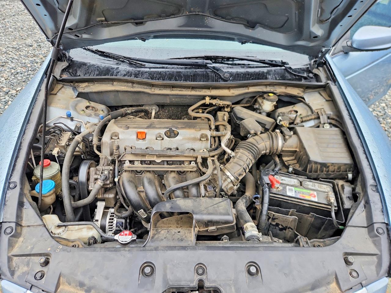 2011 Honda Accord Lx Blue vin: 1HGCP2F38BA131830