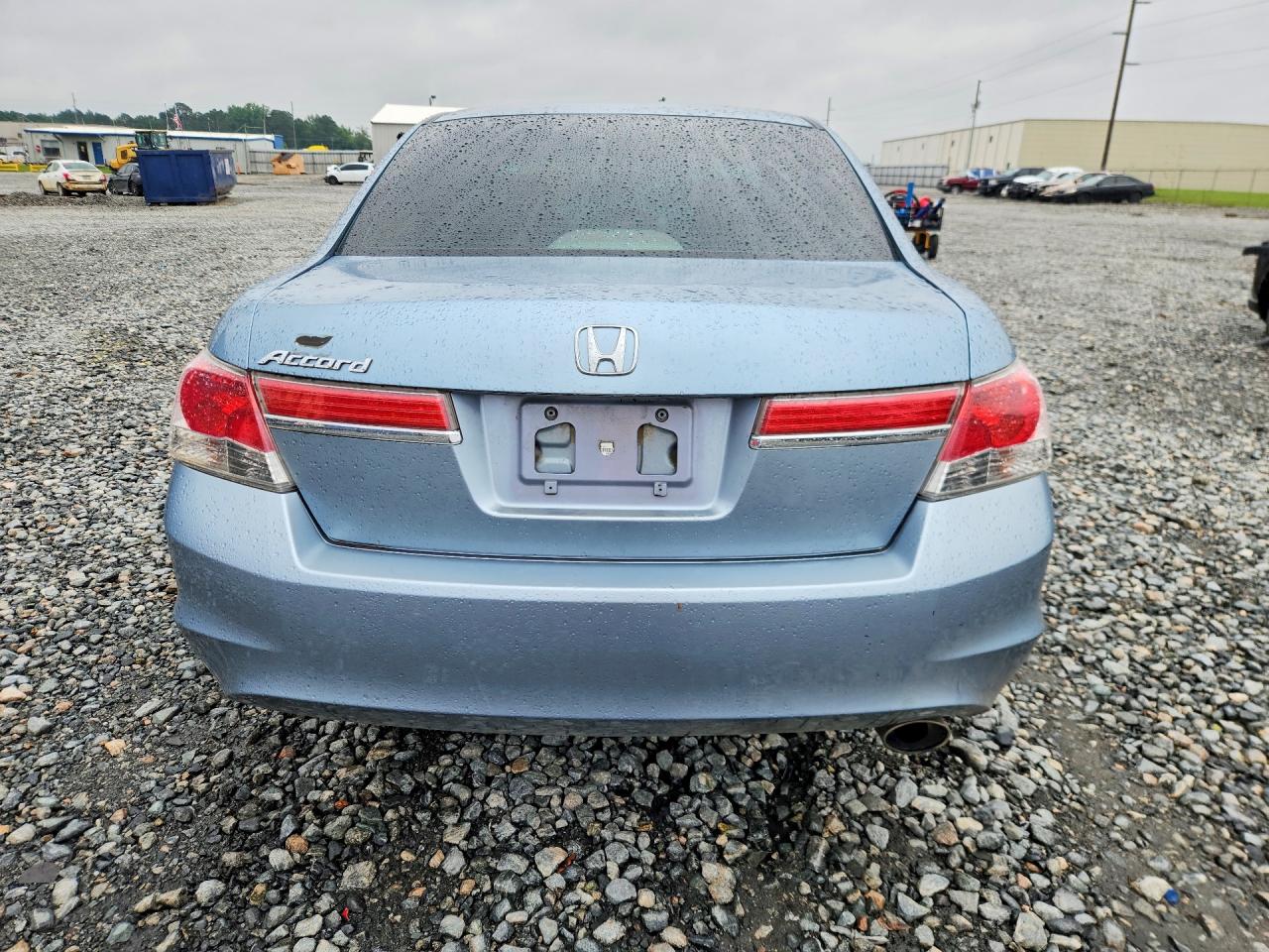 2011 Honda Accord Lx Blue vin: 1HGCP2F38BA131830