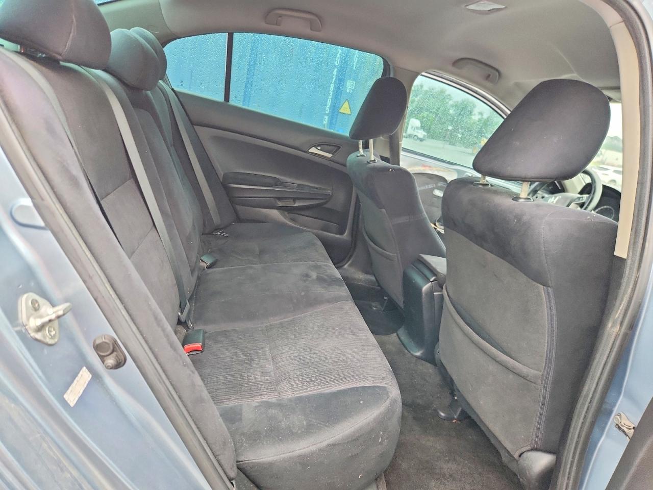 2011 Honda Accord Lx Blue vin: 1HGCP2F38BA131830