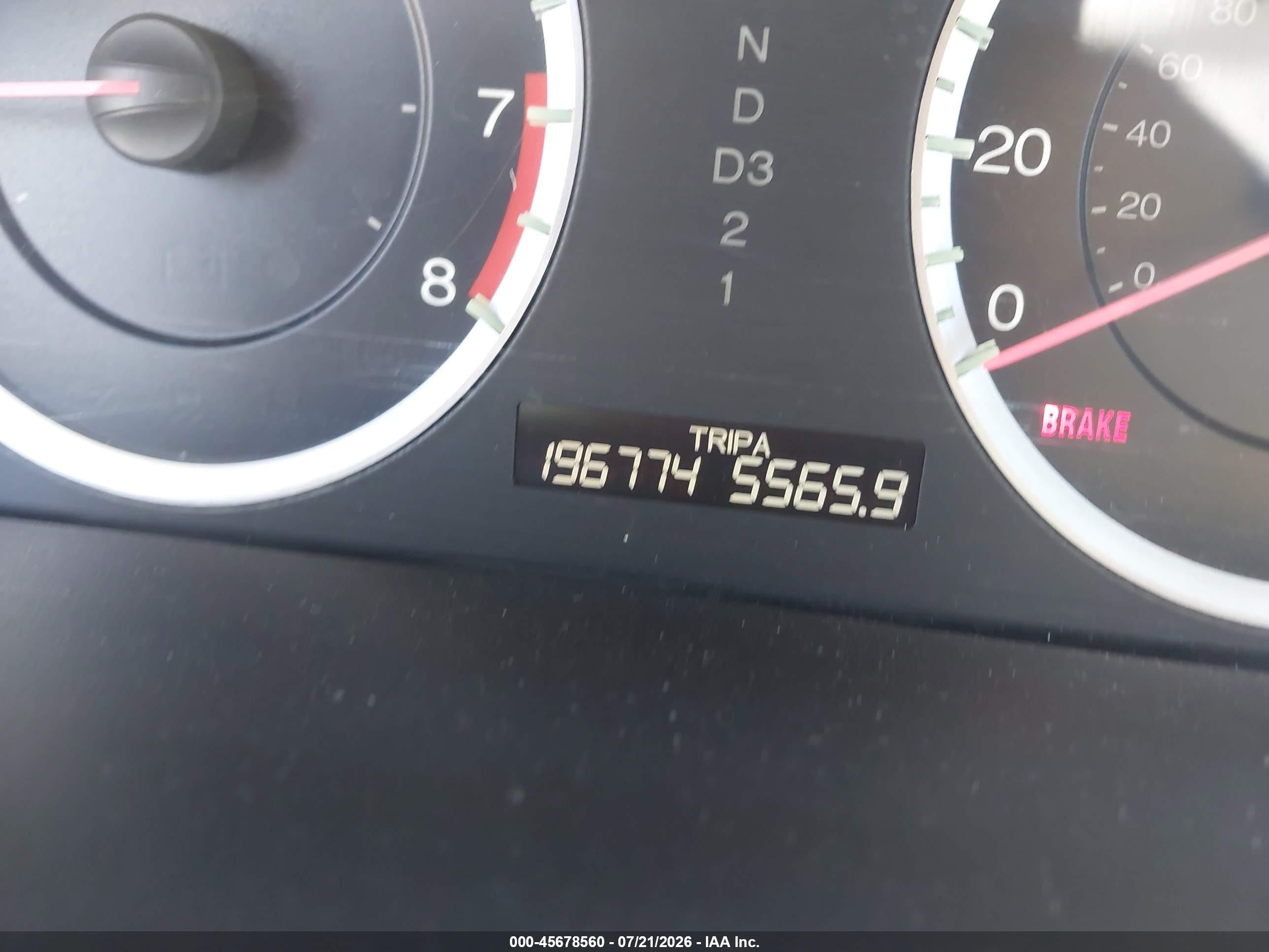 2011 Honda Accord 2.4 Lx Белый vin: 1HGCP2F38BA154251