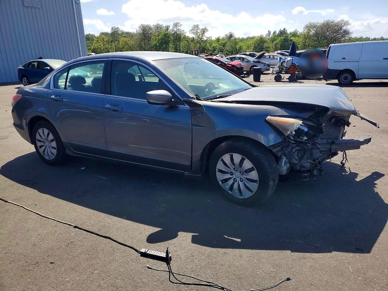 2011 Honda Accord Lx Gray vin: 1HGCP2F38BA156498
