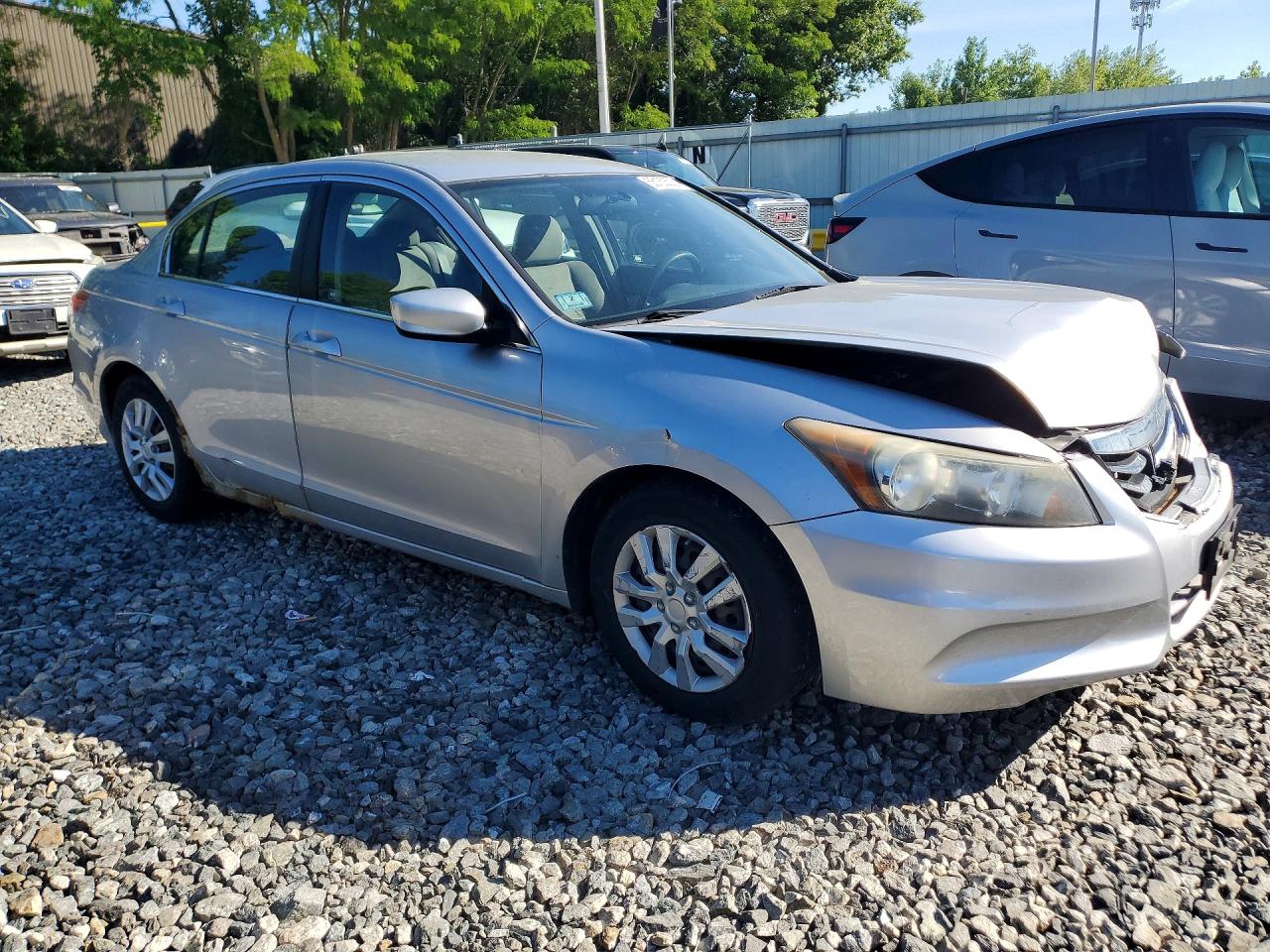 2012 Honda Accord Lx Silver vin: 1HGCP2F38CA009258