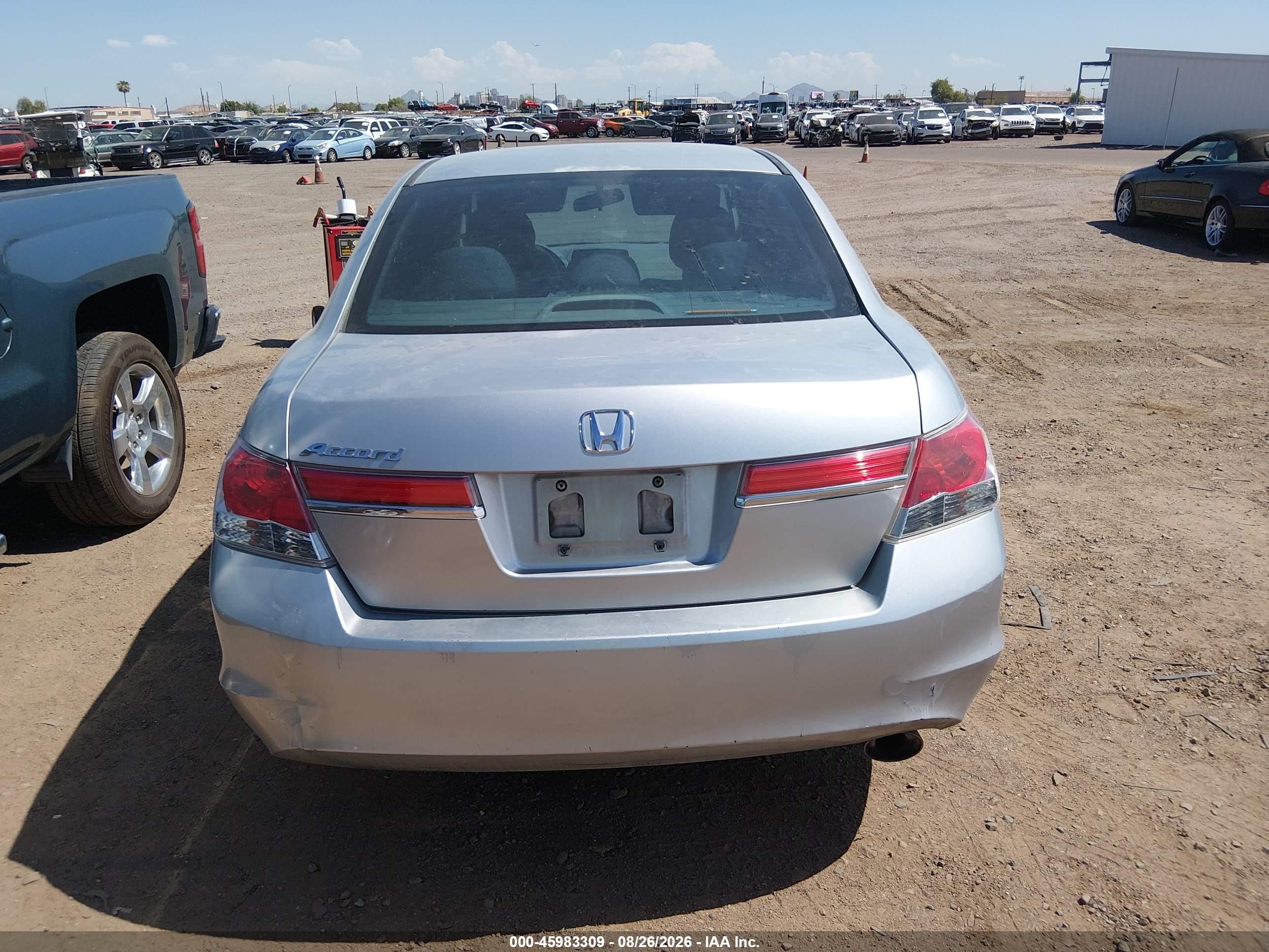 2012 Honda Accord 2.4 Lx Gray vin: 1HGCP2F38CA026450