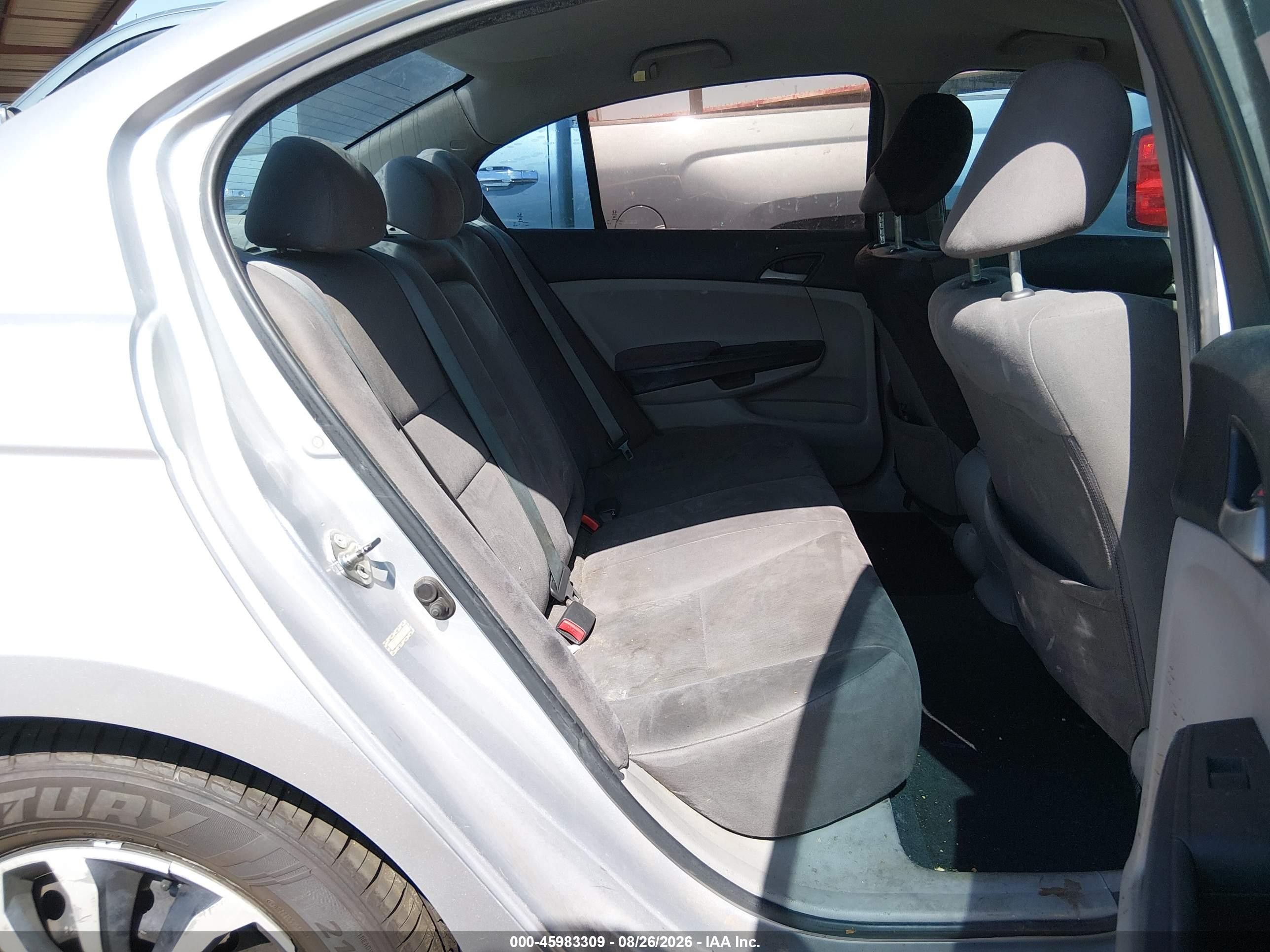 2012 Honda Accord 2.4 Lx Gray vin: 1HGCP2F38CA026450