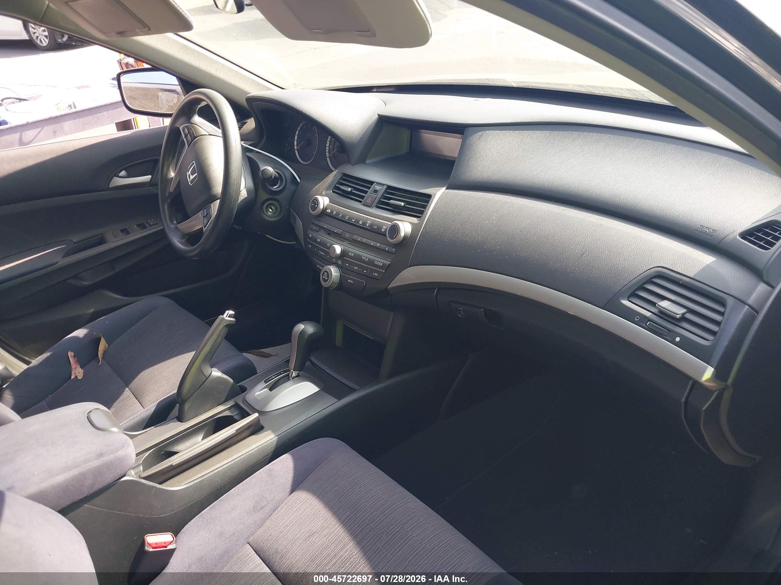 2012 Honda Accord Sdn Lx Gray vin: 1HGCP2F38CA049730