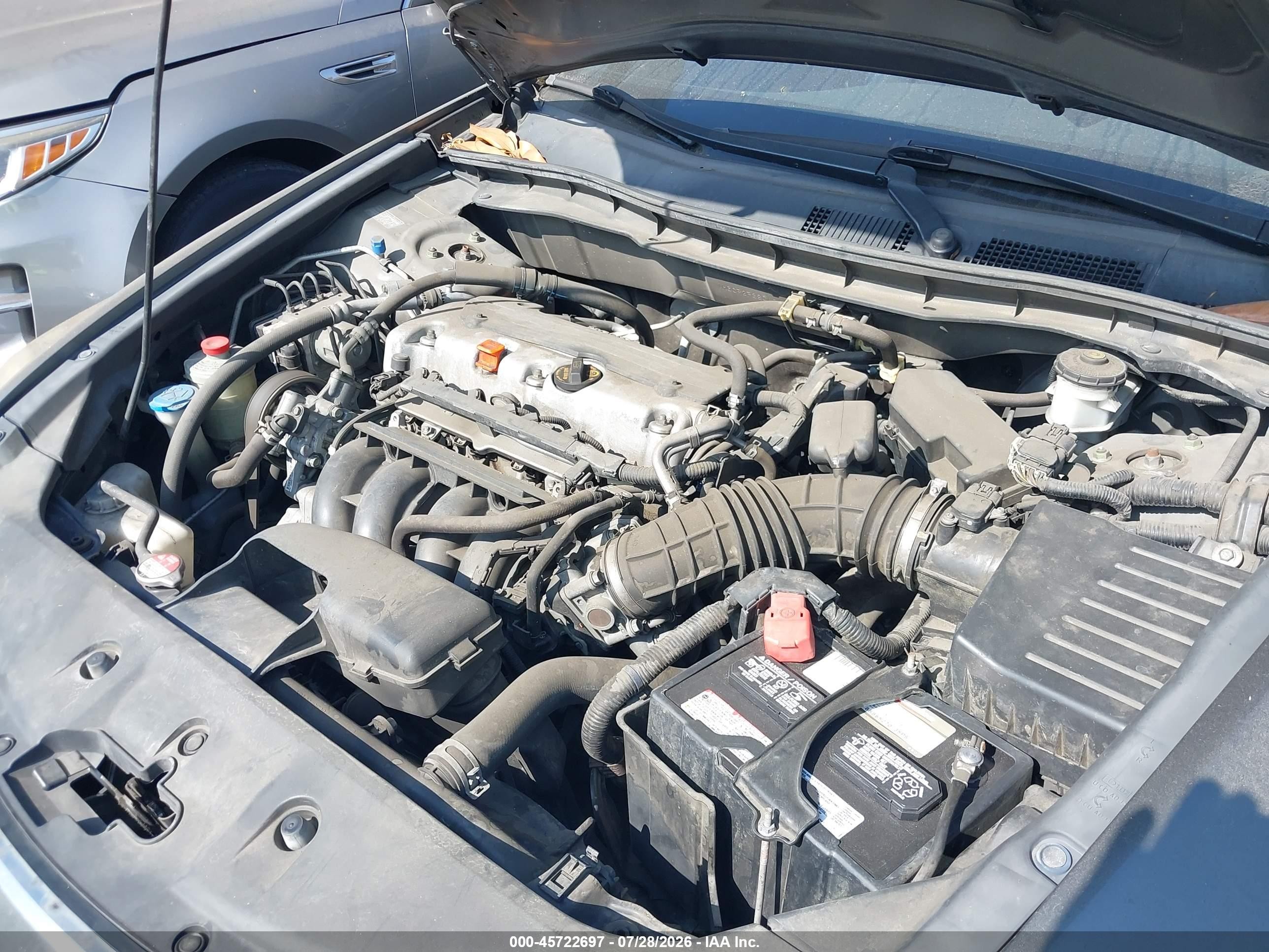 2012 Honda Accord Sdn Lx Gray vin: 1HGCP2F38CA049730