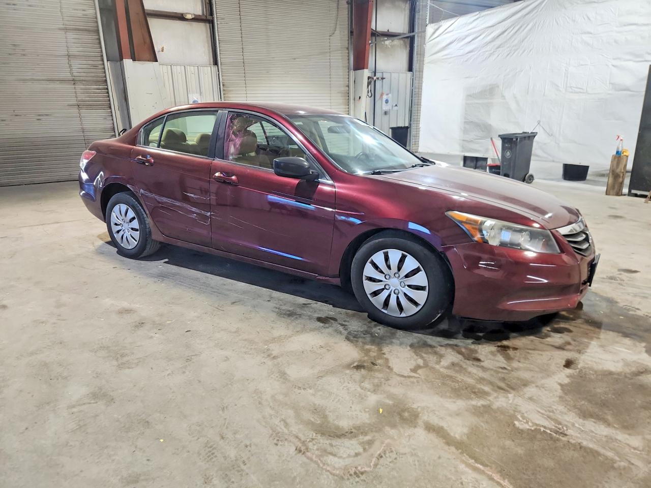 2012 Honda Accord Lx Brown vin: 1HGCP2F38CA054698