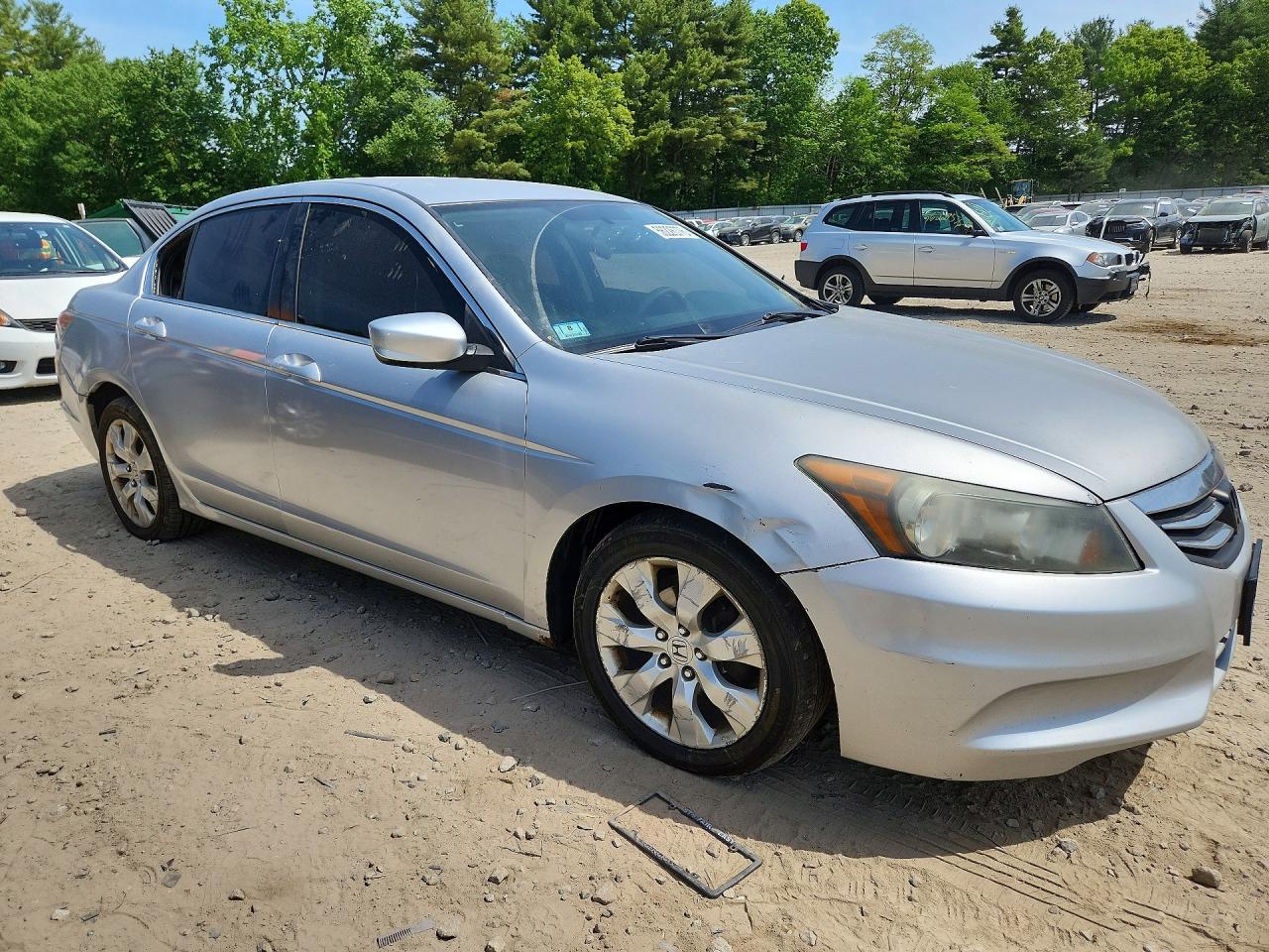 2012 Honda Accord Lx Серебряный vin: 1HGCP2F38CA057620
