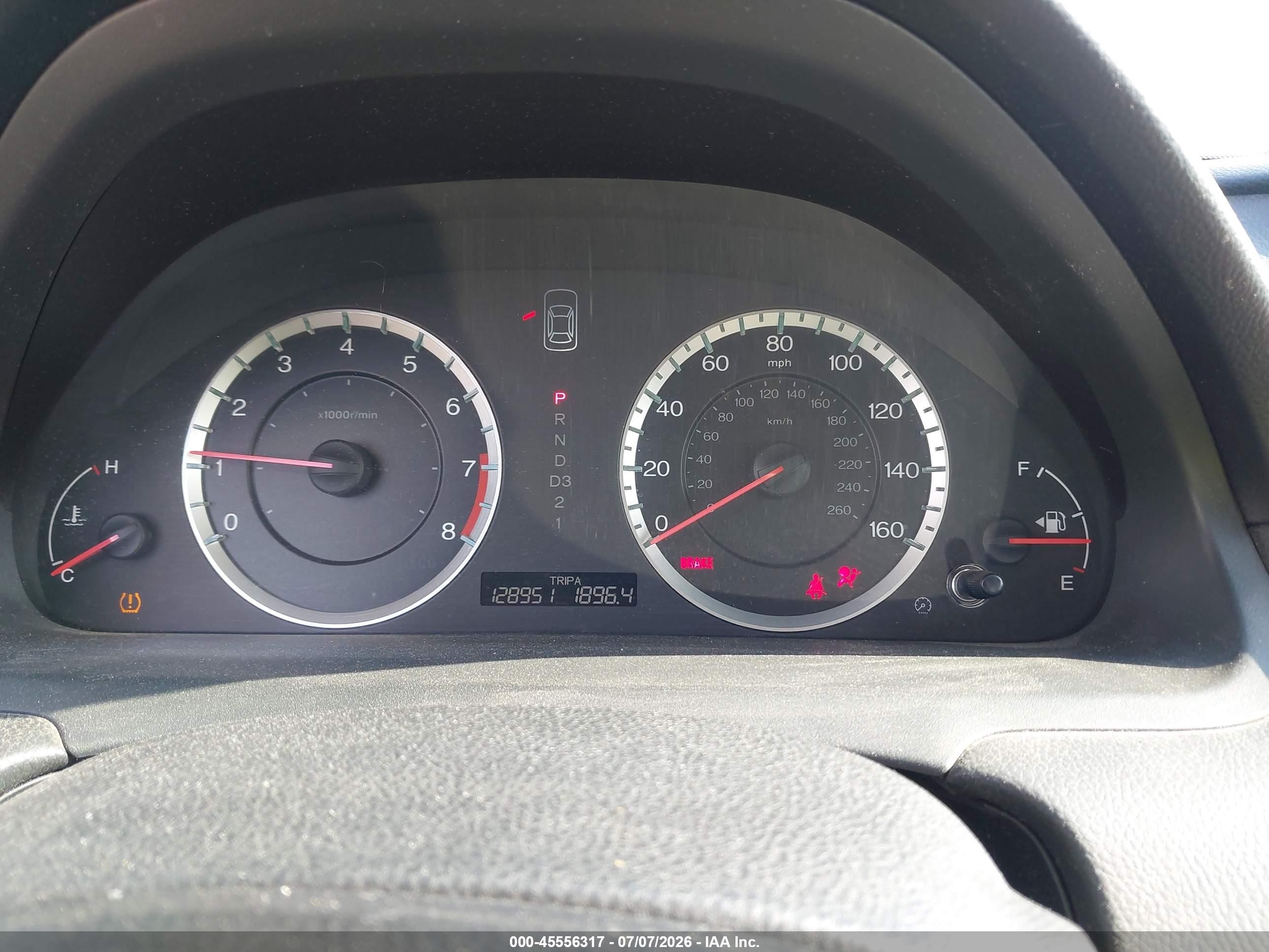 2012 Honda Accord 2.4 Lx White vin: 1HGCP2F38CA061909