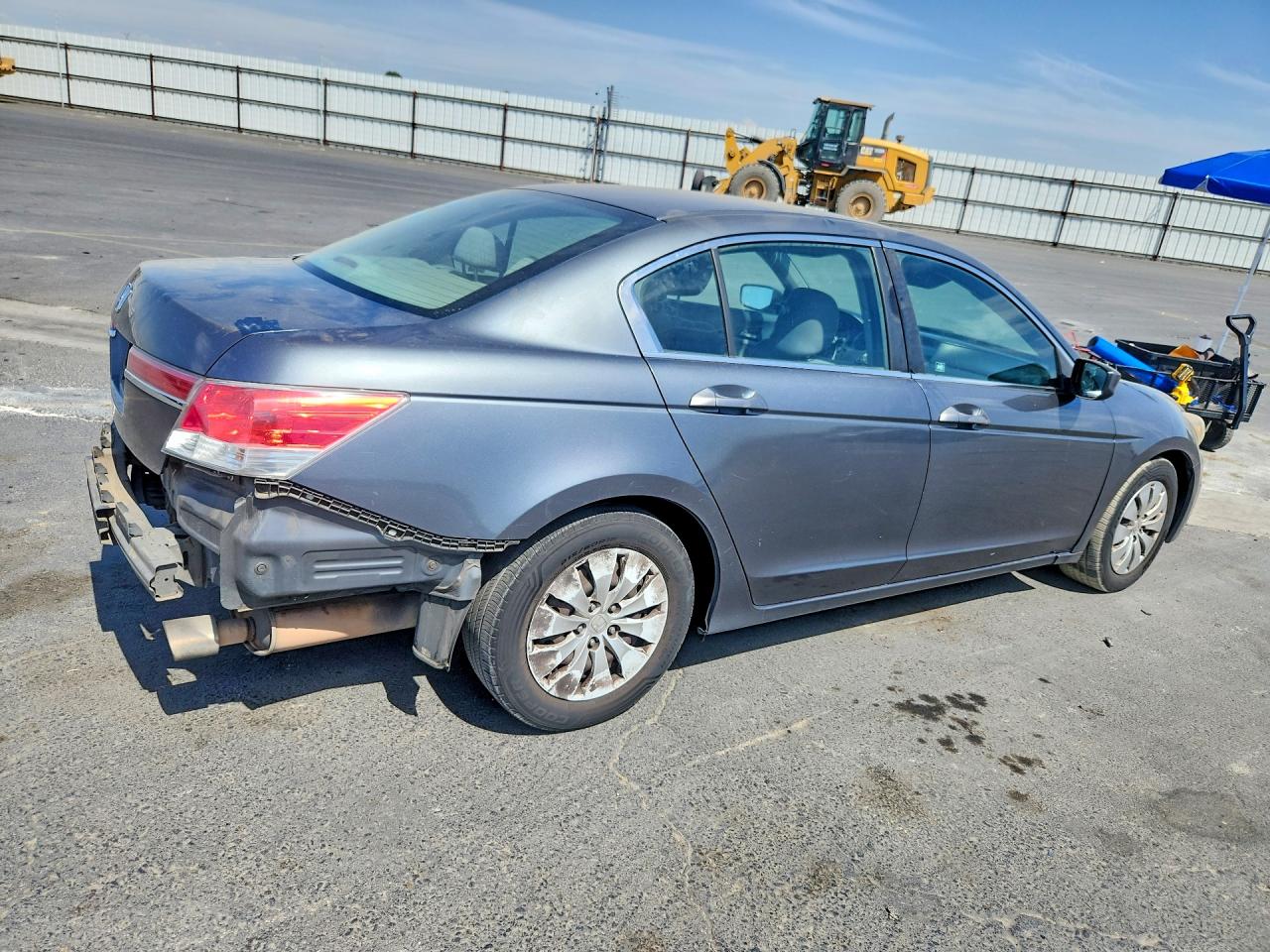 2012 Honda Accord Lx Gray vin: 1HGCP2F38CA062140