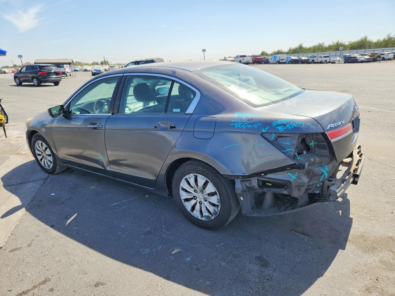 2012 Honda Accord Lx Gray vin: 1HGCP2F38CA062140