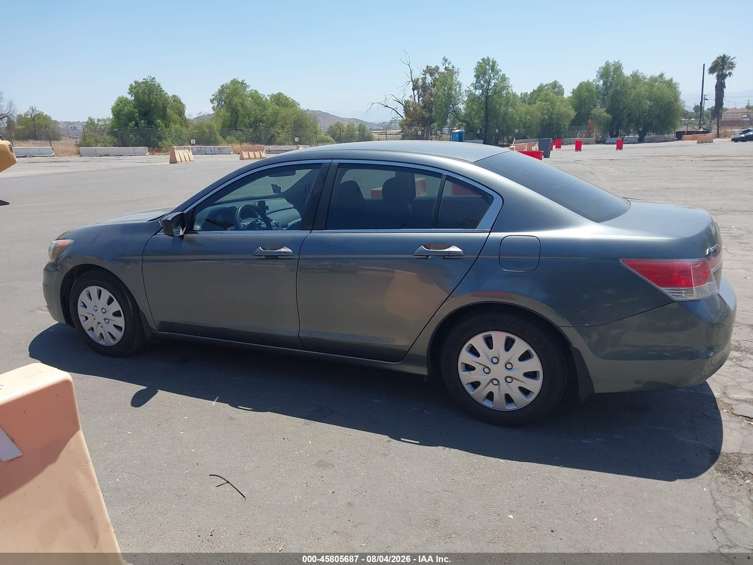 2012 Honda Accord Sdn Lx Gray vin: 1HGCP2F38CA065653