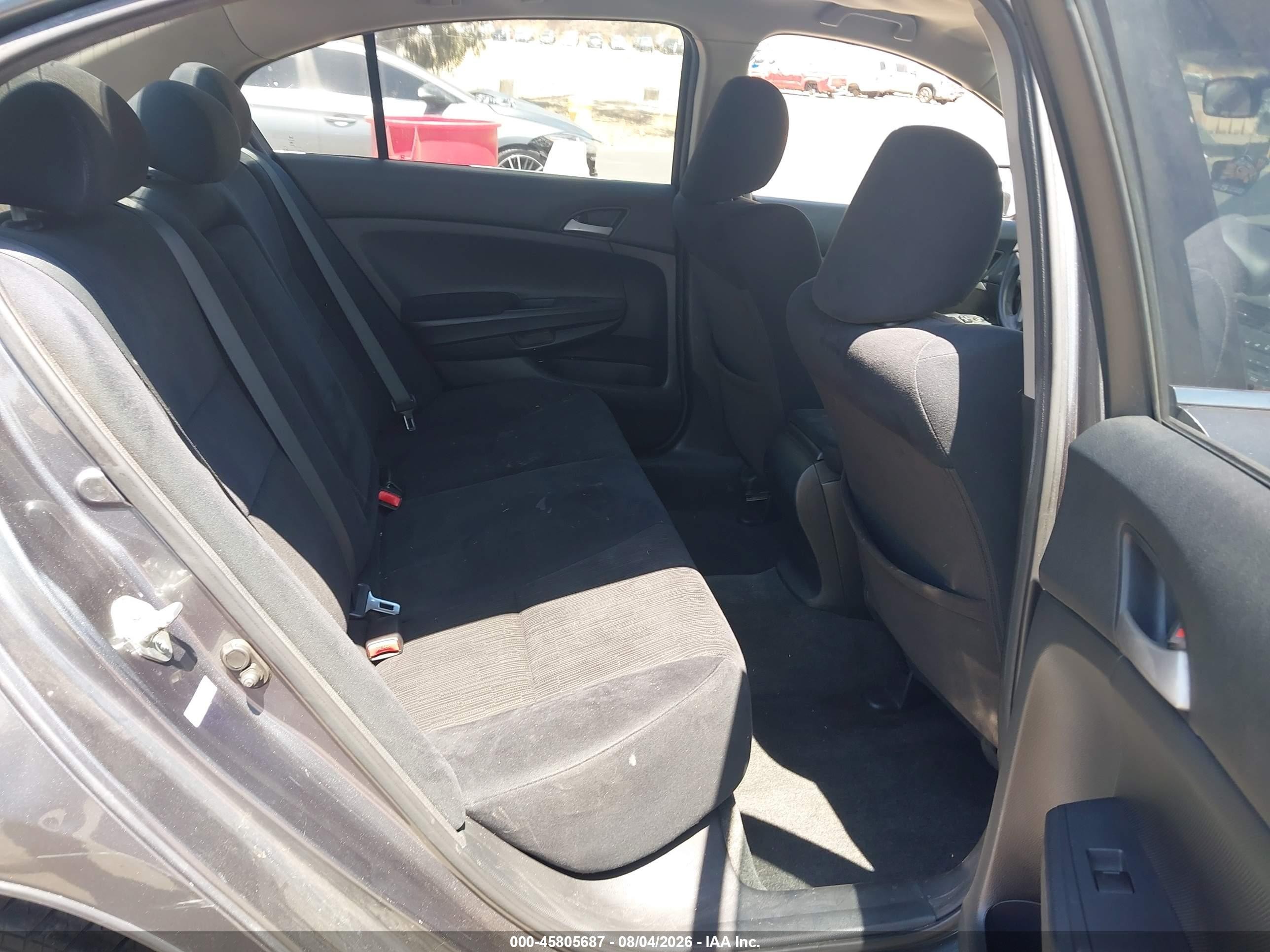 2012 Honda Accord Sdn Lx Gray vin: 1HGCP2F38CA065653