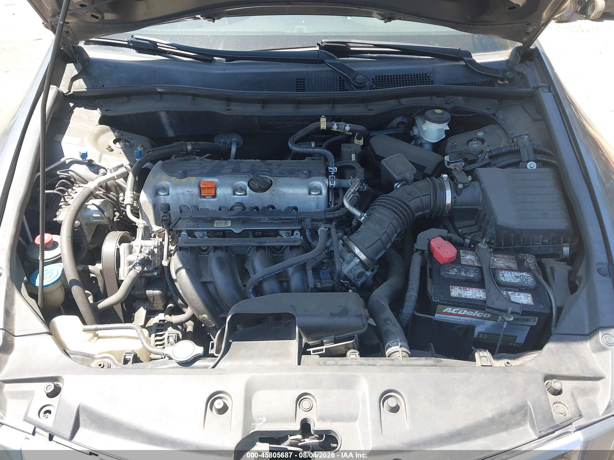 2012 Honda Accord Sdn Lx Gray vin: 1HGCP2F38CA065653
