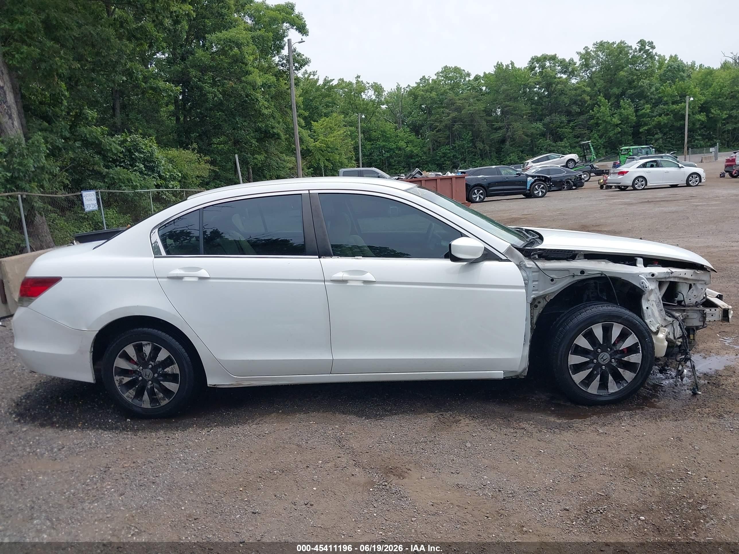 2012 Honda Accord 2.4 Lx White vin: 1HGCP2F38CA089841