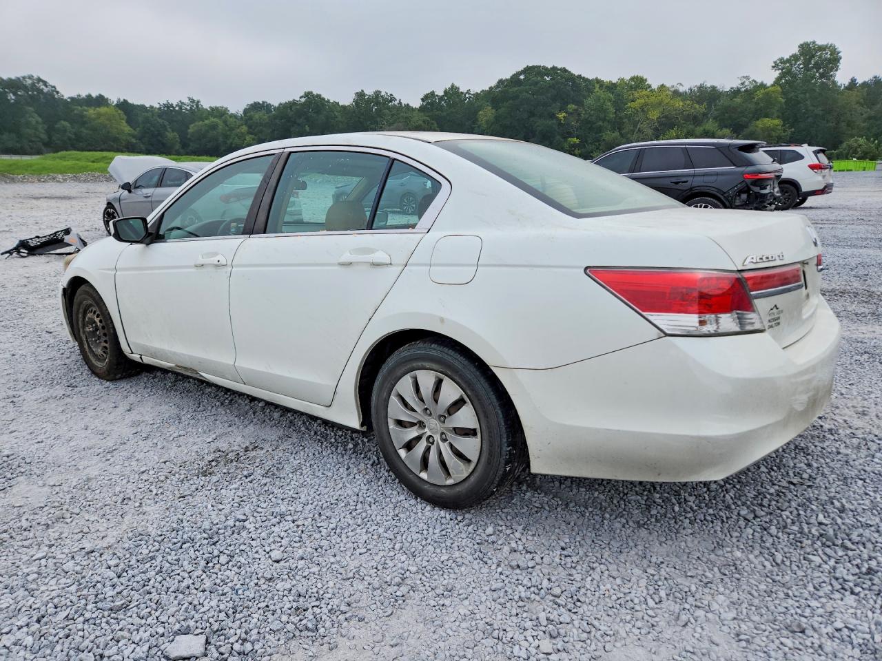 2012 Honda Accord Lx Белый vin: 1HGCP2F38CA123003