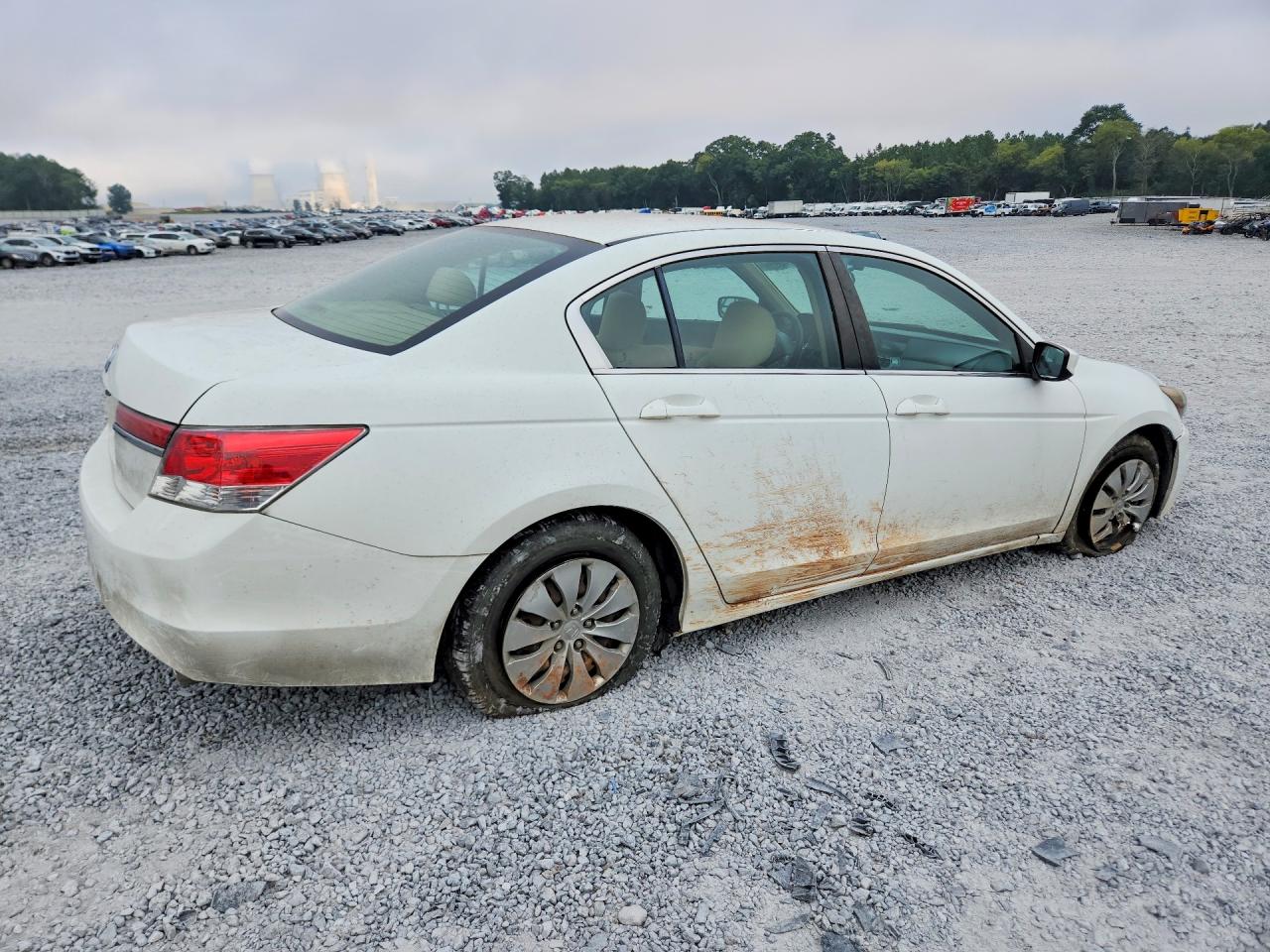 2012 Honda Accord Lx Белый vin: 1HGCP2F38CA123003