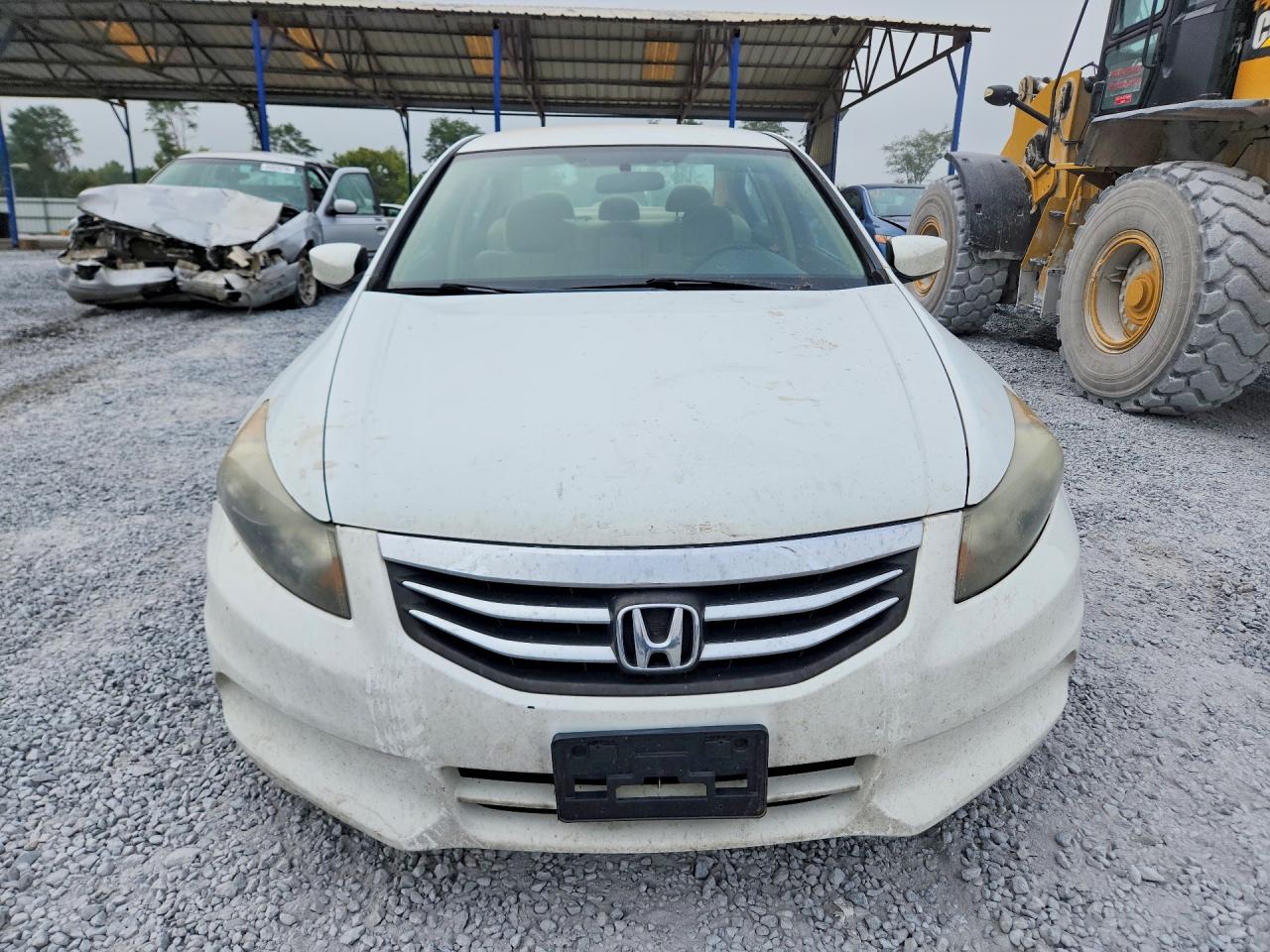 2012 Honda Accord Lx Белый vin: 1HGCP2F38CA123003
