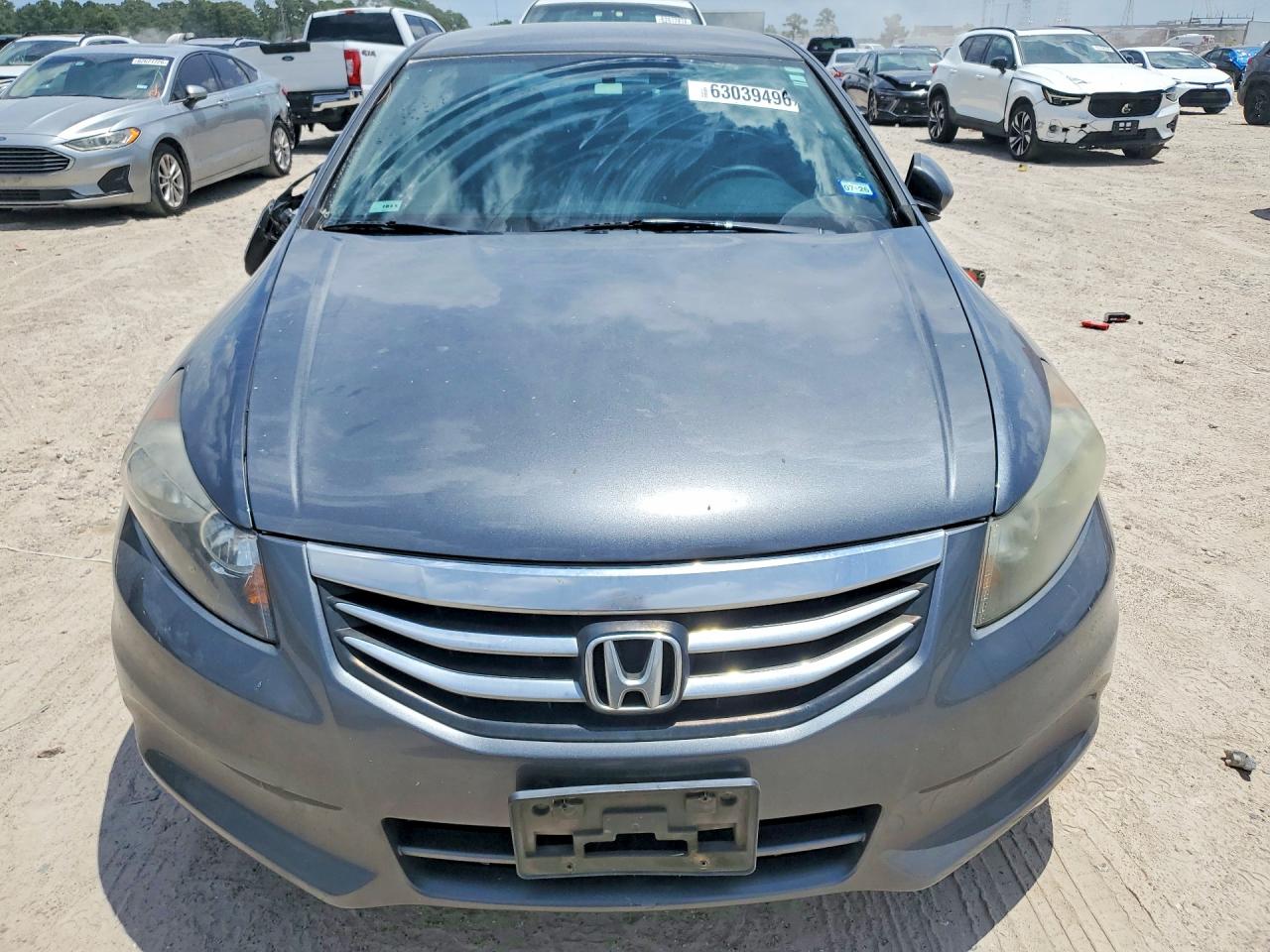 2012 Honda Accord Lx Gray vin: 1HGCP2F38CA135300