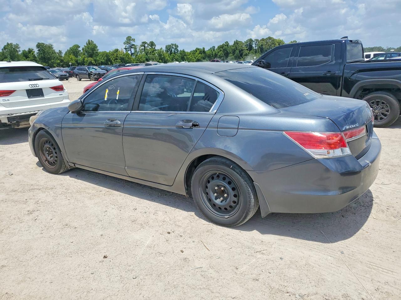 2012 Honda Accord Lx Gray vin: 1HGCP2F38CA135300