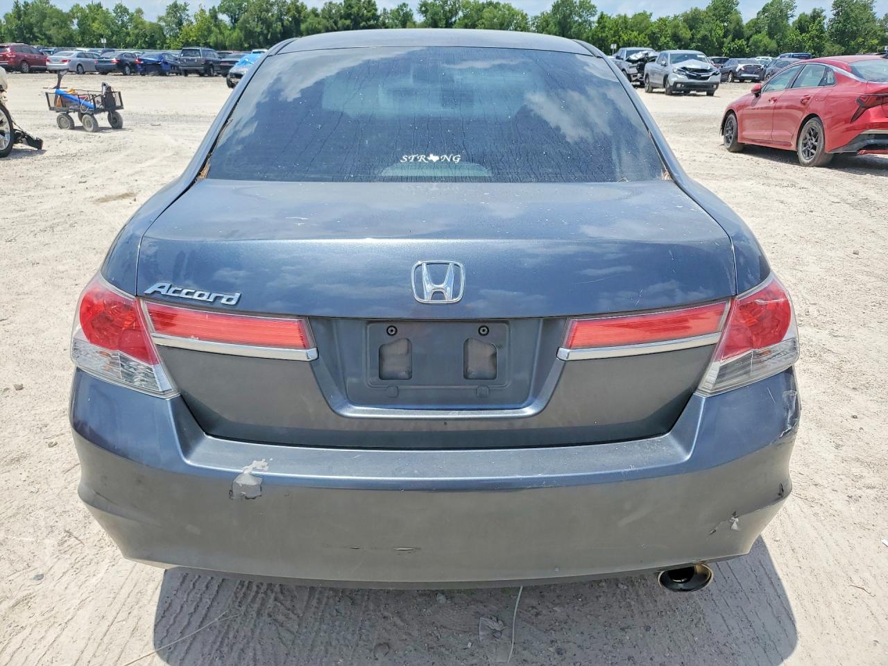 2012 Honda Accord Lx Gray vin: 1HGCP2F38CA135300