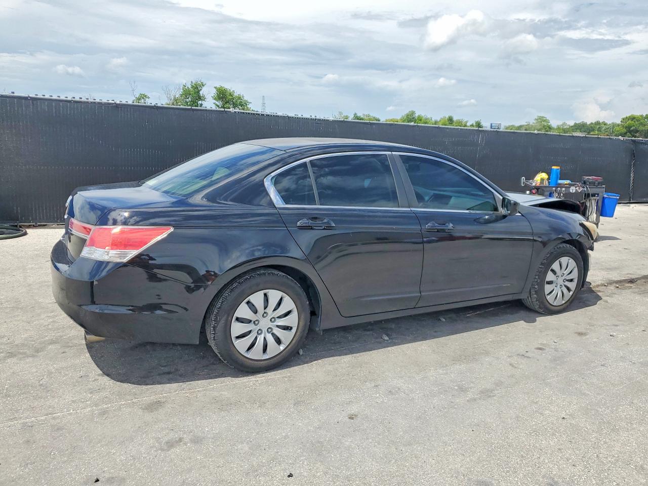 2012 Honda Accord Lx Black vin: 1HGCP2F38CA154140