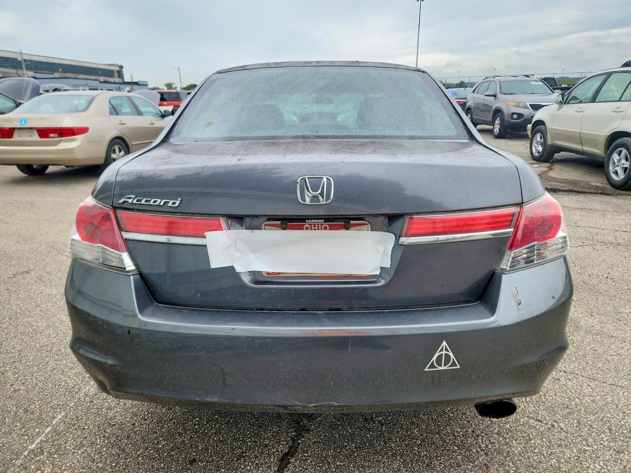 2012 Honda Accord Lx Gray vin: 1HGCP2F38CA158608