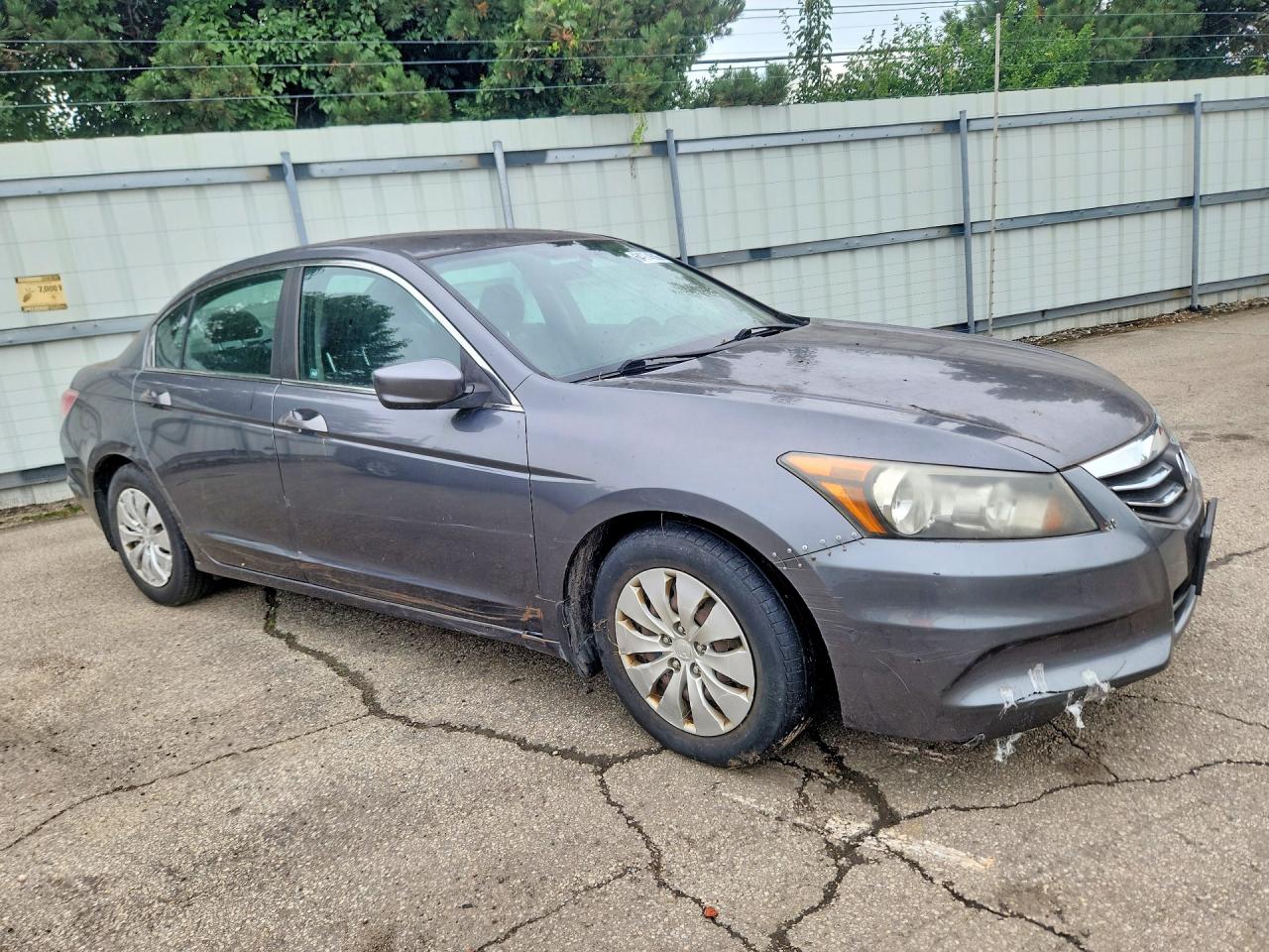 2012 Honda Accord Lx Gray vin: 1HGCP2F38CA158608