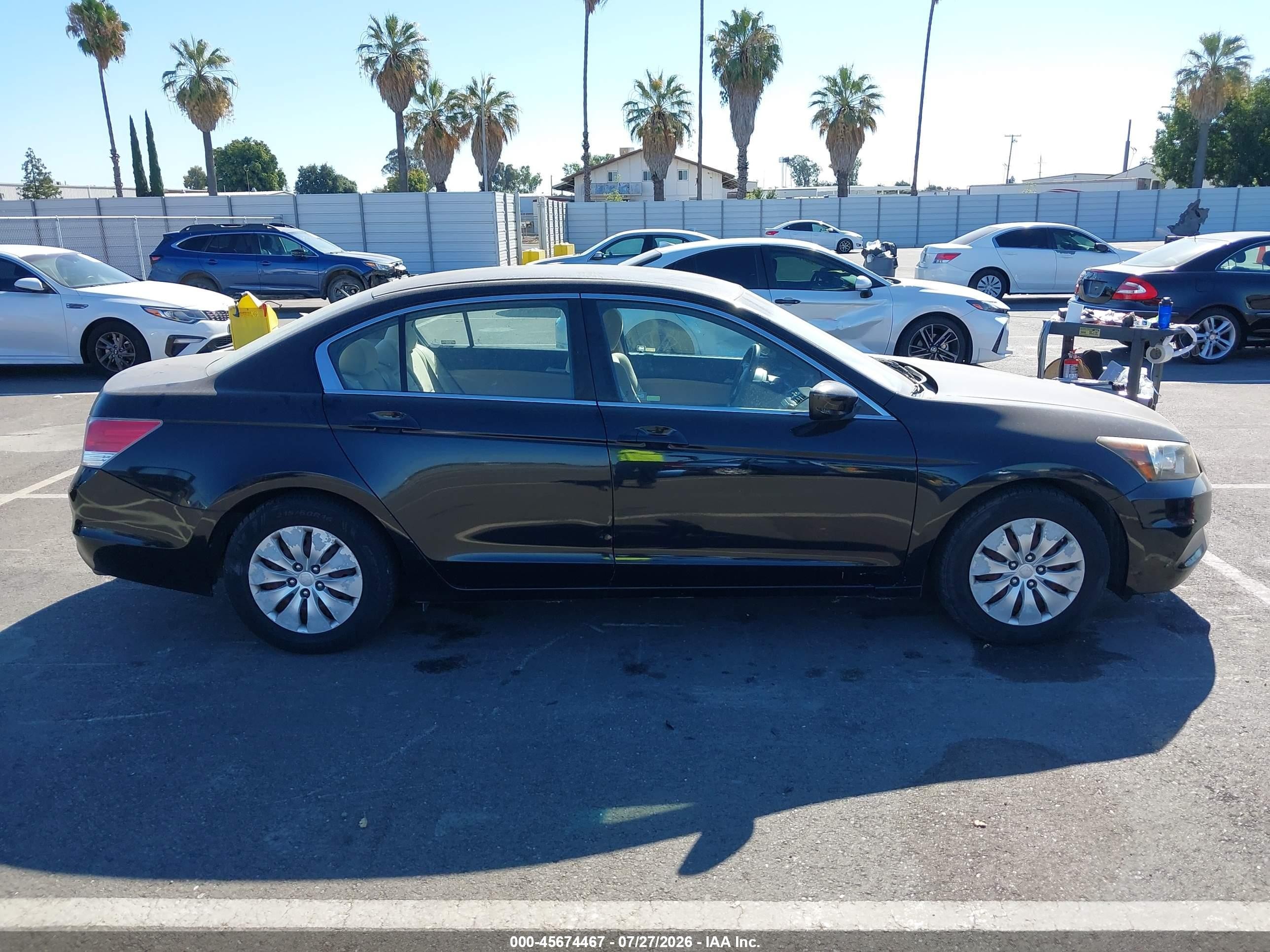 2012 Honda Accord 2.4 Lx Black vin: 1HGCP2F38CA159855